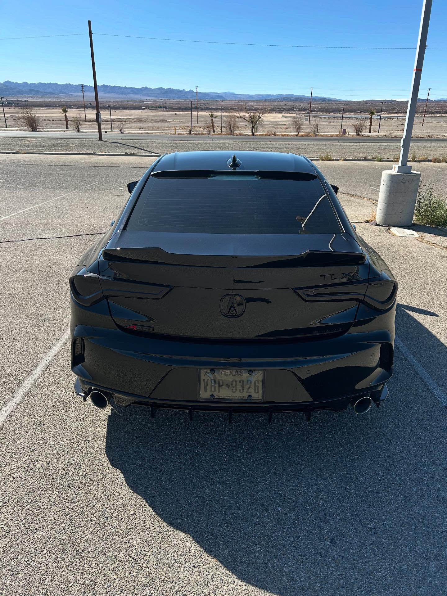 Rear Diffuser - Acura TLX A-SPEC/BASE 2024+