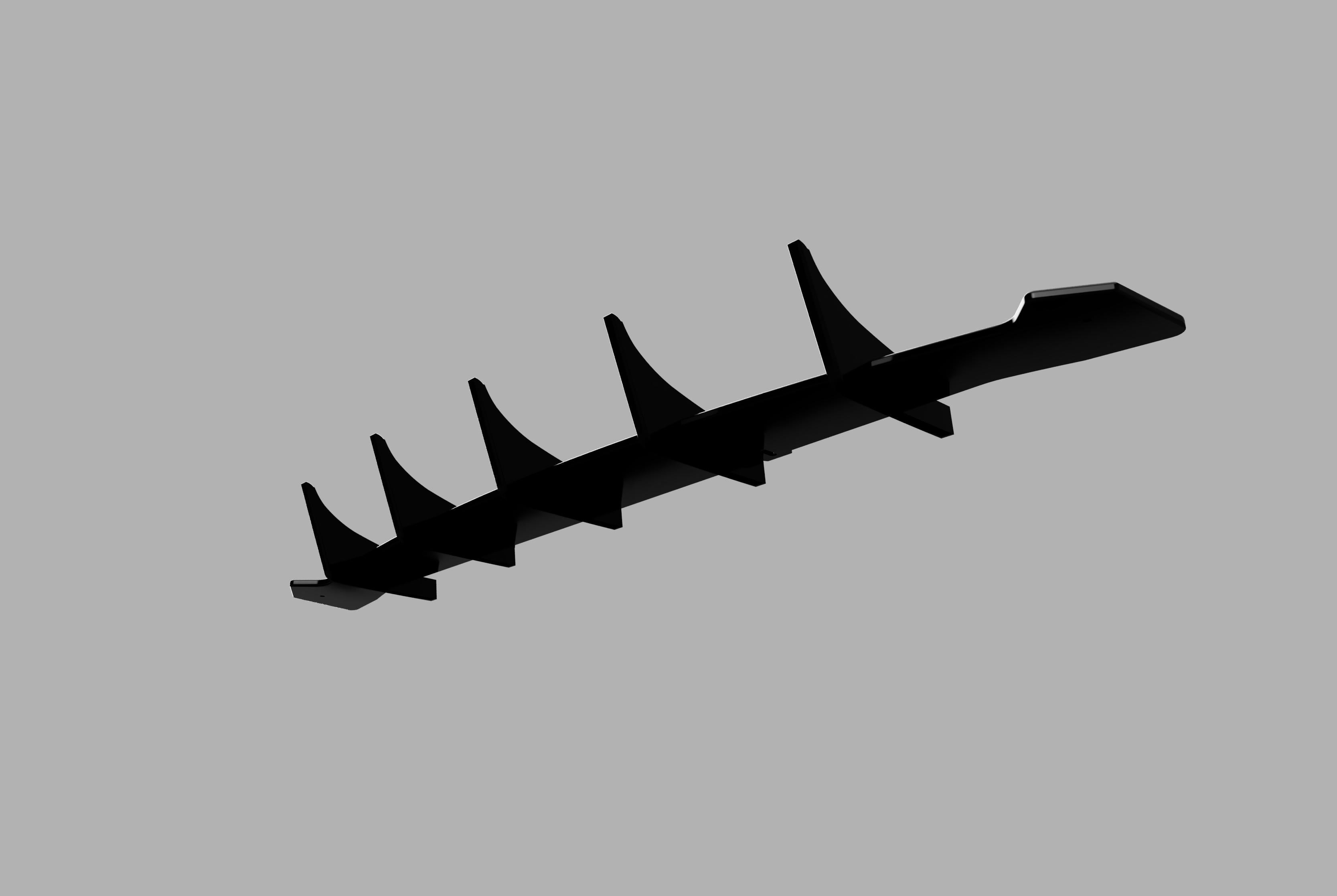 Rear Diffuser - Acura TLX A-SPEC/BASE 2024+