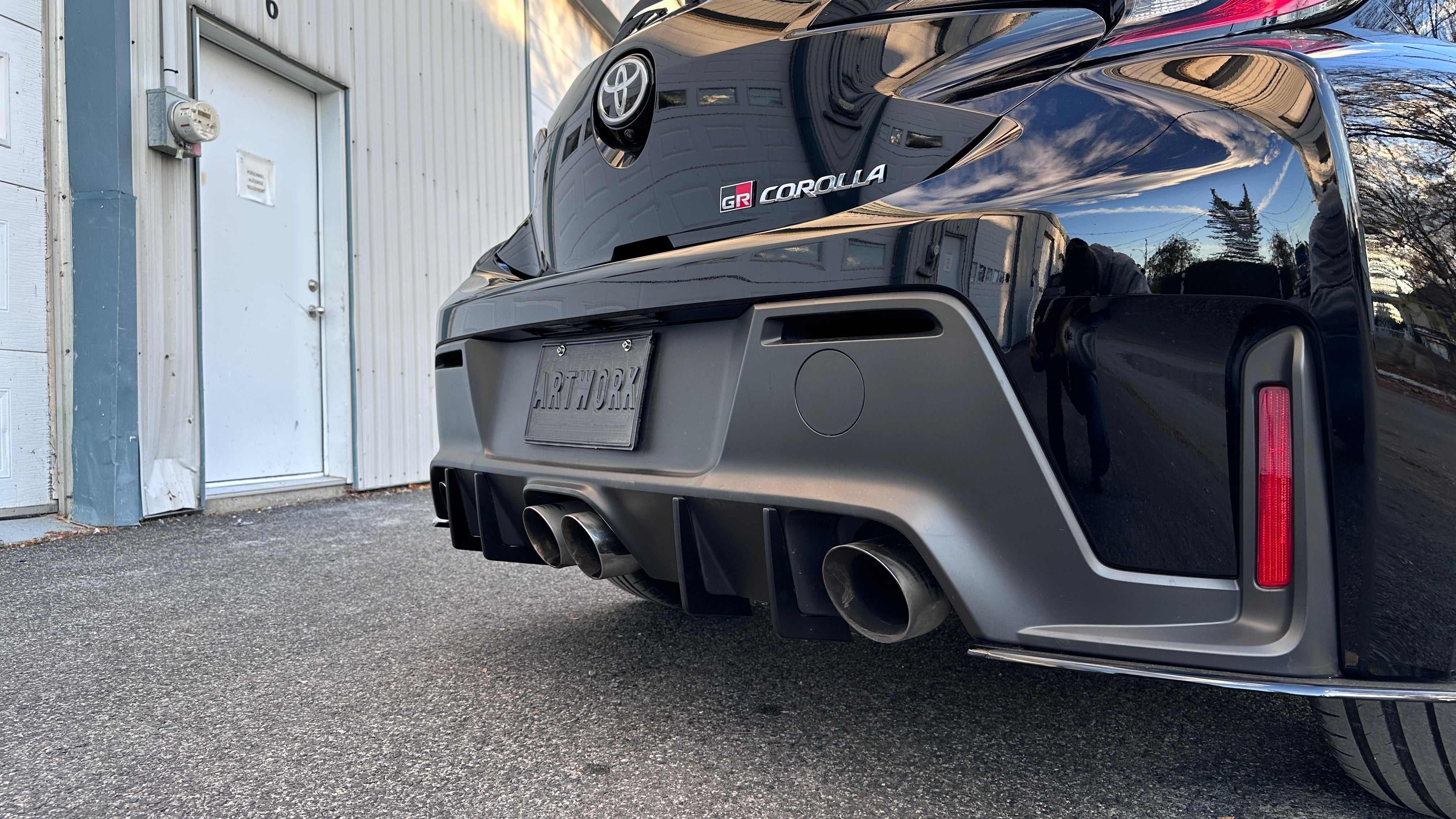 Diffuser Fins Extensions - Toyota Corolla GR 2023 +