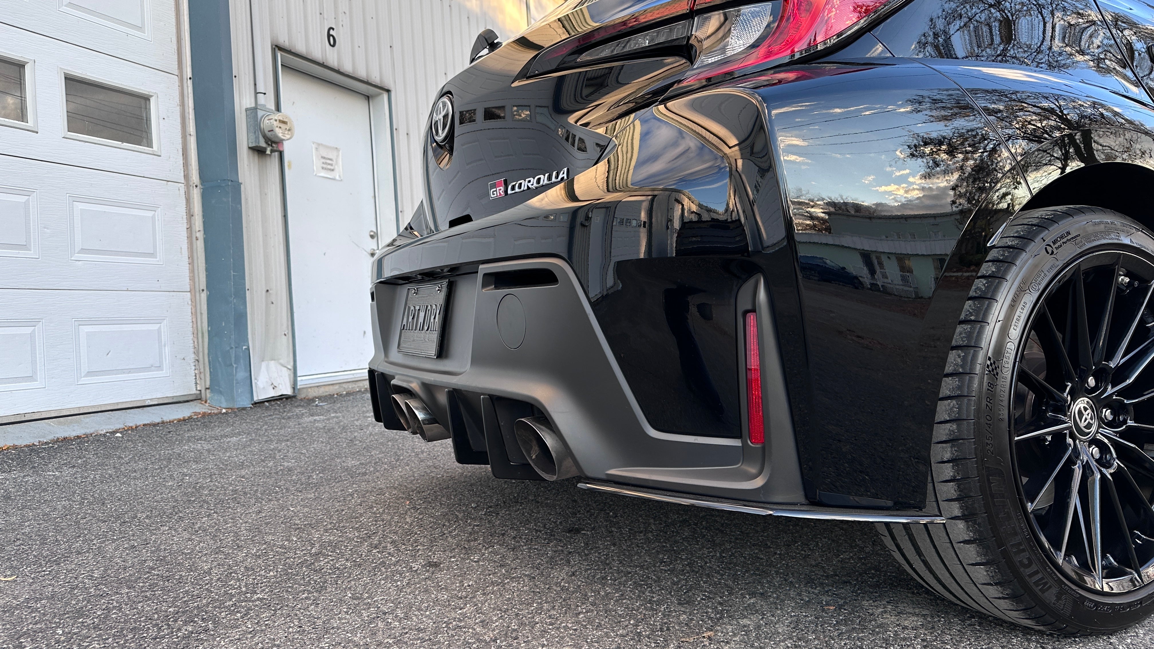 Diffuser Fins Extensions - Toyota Corolla GR 2023 +