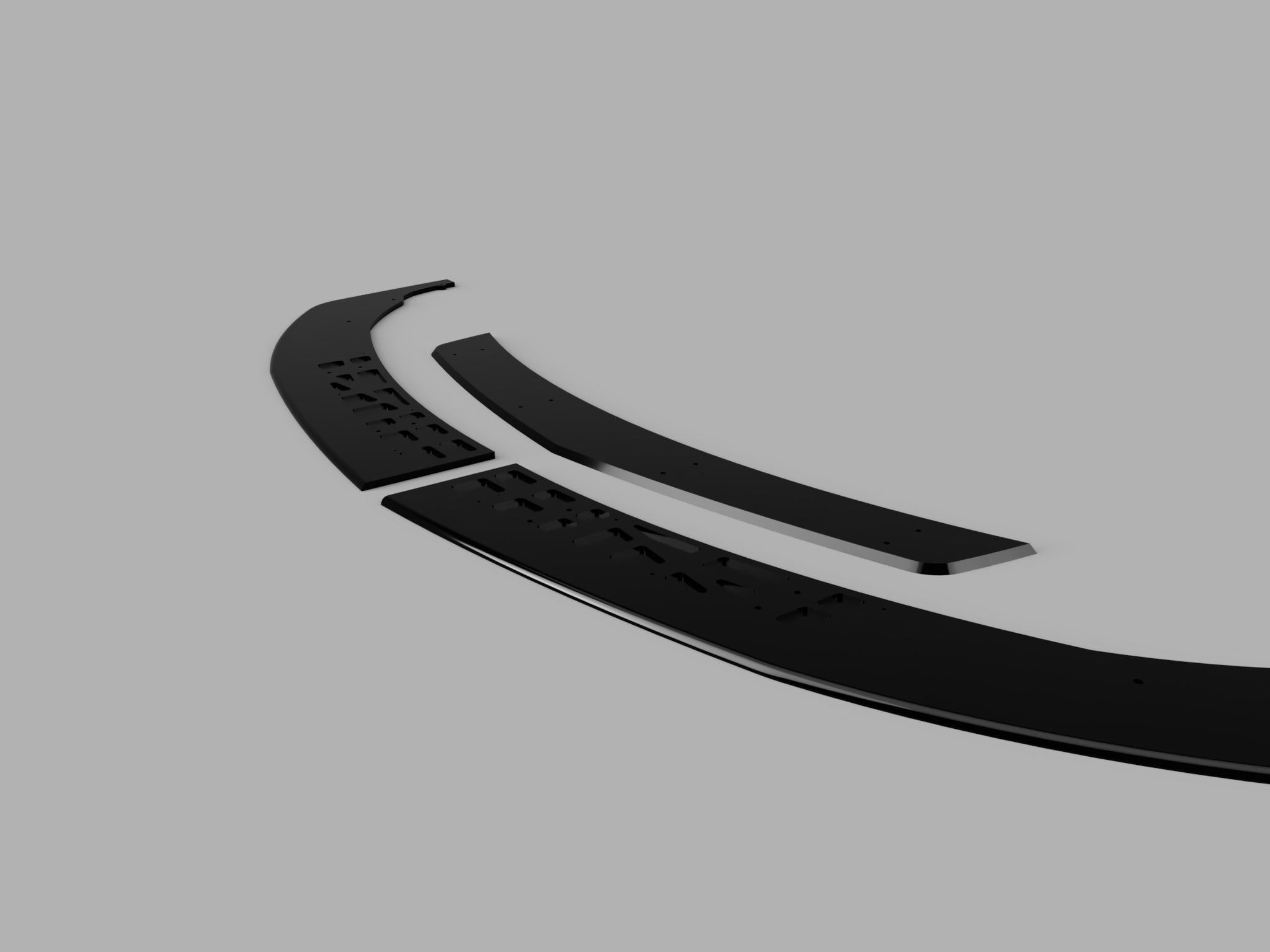Front Splitter (3 pcs) - Acura MDX 2022-2024