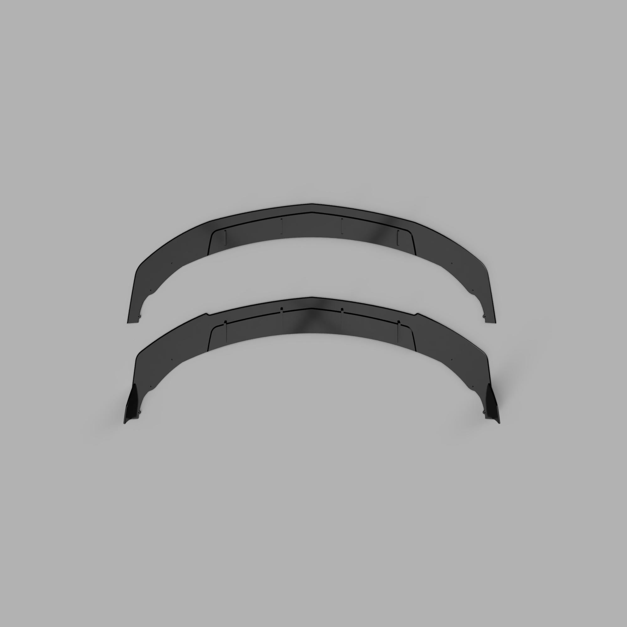 Front Splitter (3 pcs) - Acura MDX 2022-2024