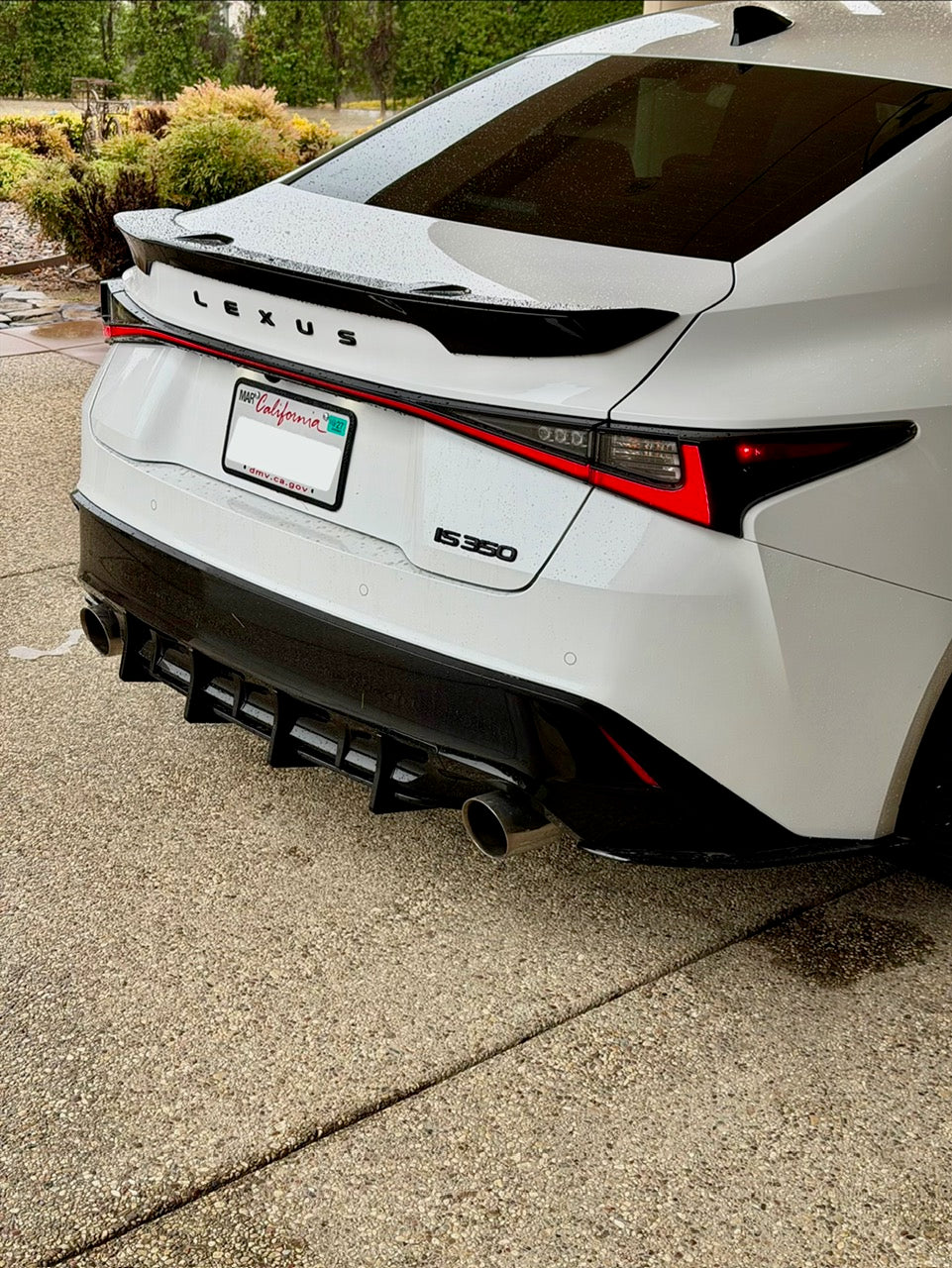 Rear Diffuser - Lexus IS 350 F SPORT 2021-2026