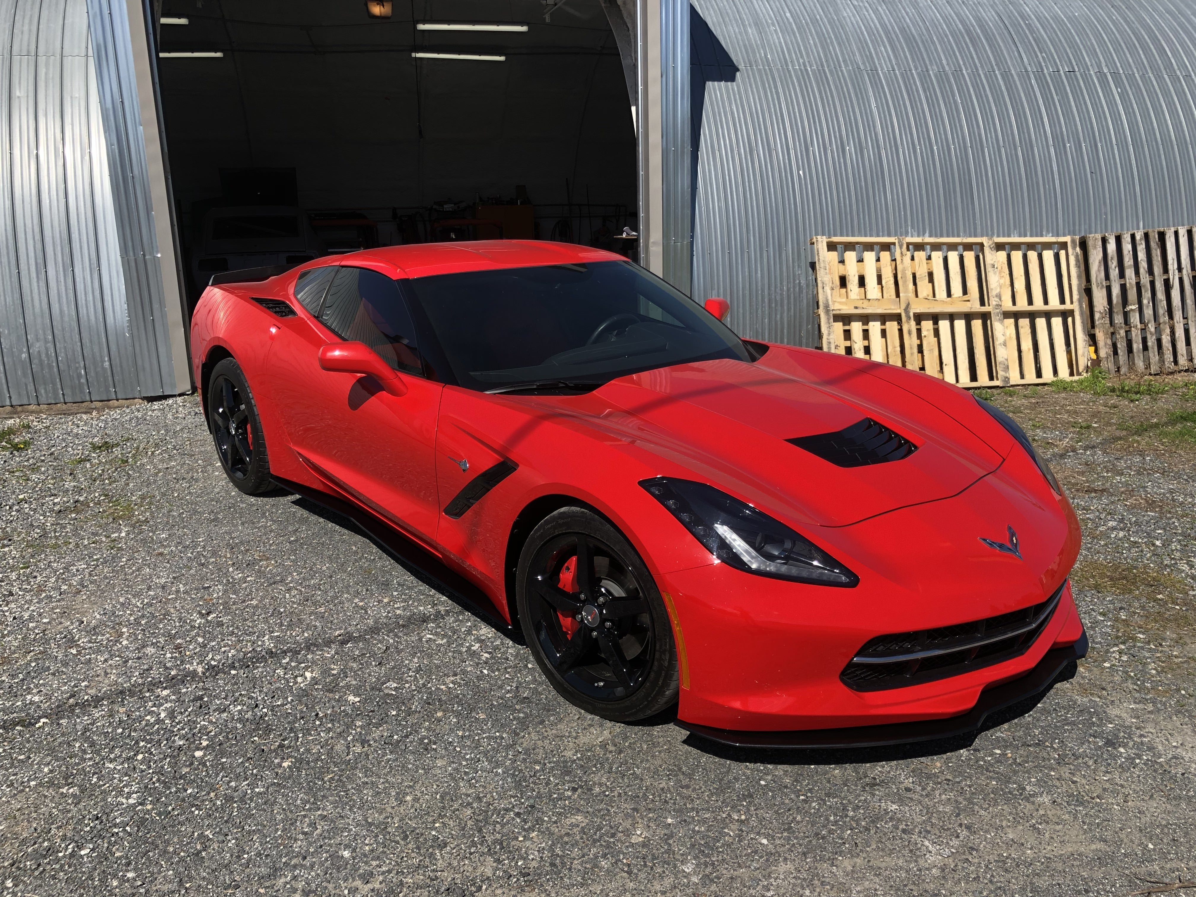 Front Splitter - Chevrolet Corvette 14-19 - Artwork Bodyshop