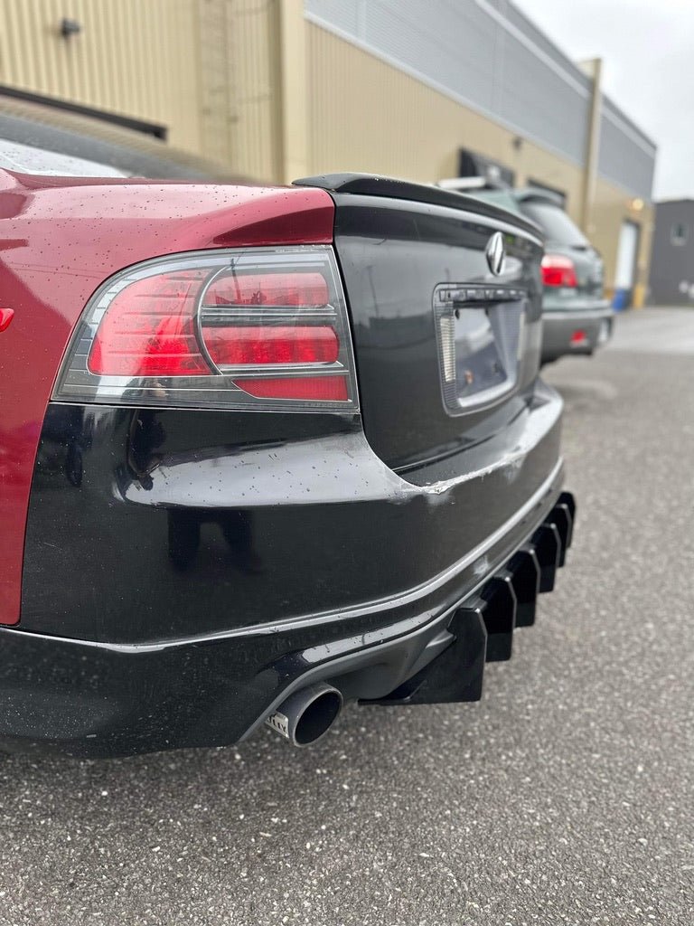 Rear Diffuser V2 (Aggressive) - Acura TL 2004-2008 - Artwork Bodyshop Inc.