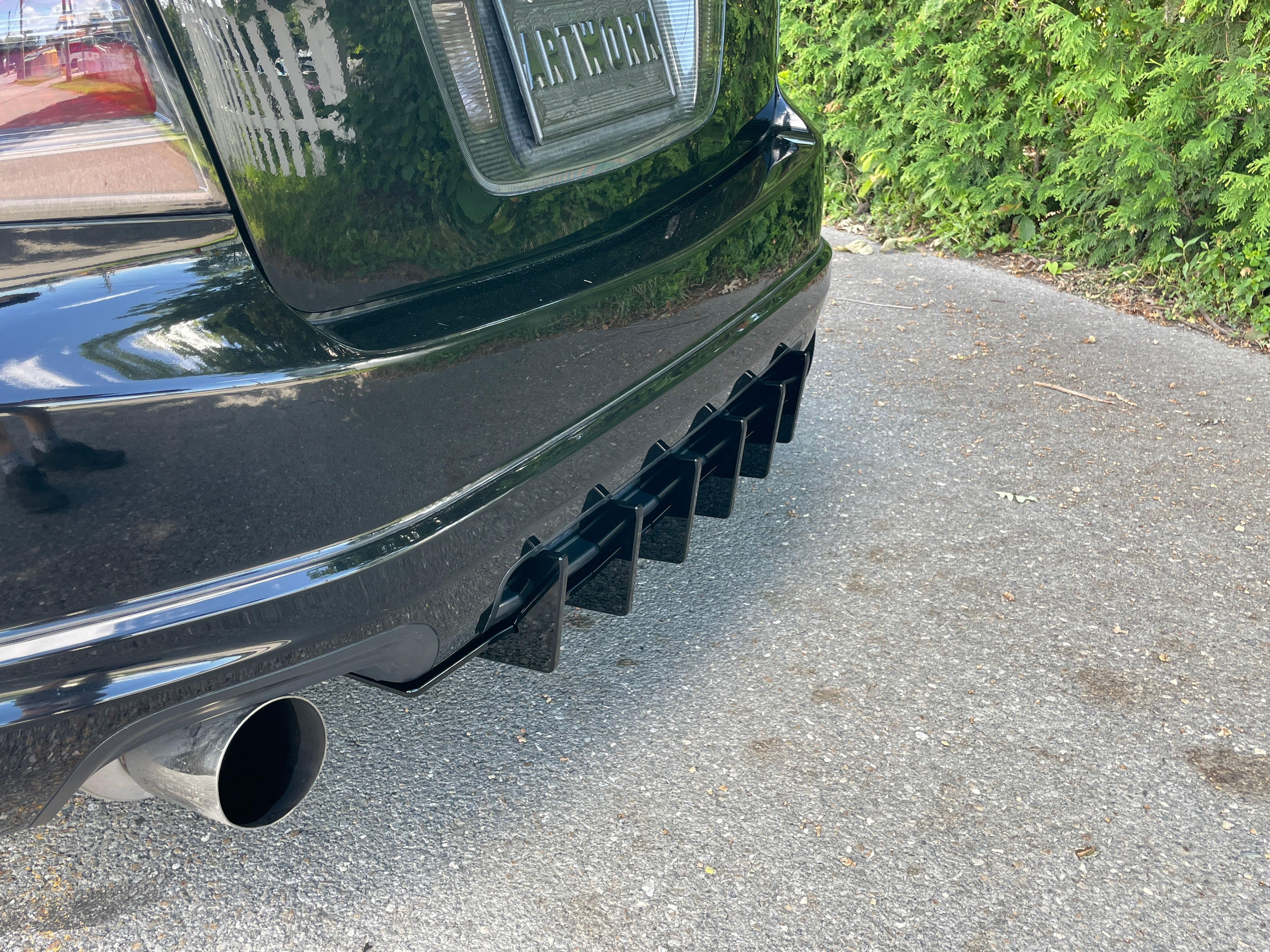 Rear Diffuser V2 (Aggressive) - Acura TL 2004-2008 - Artwork Bodyshop Inc.