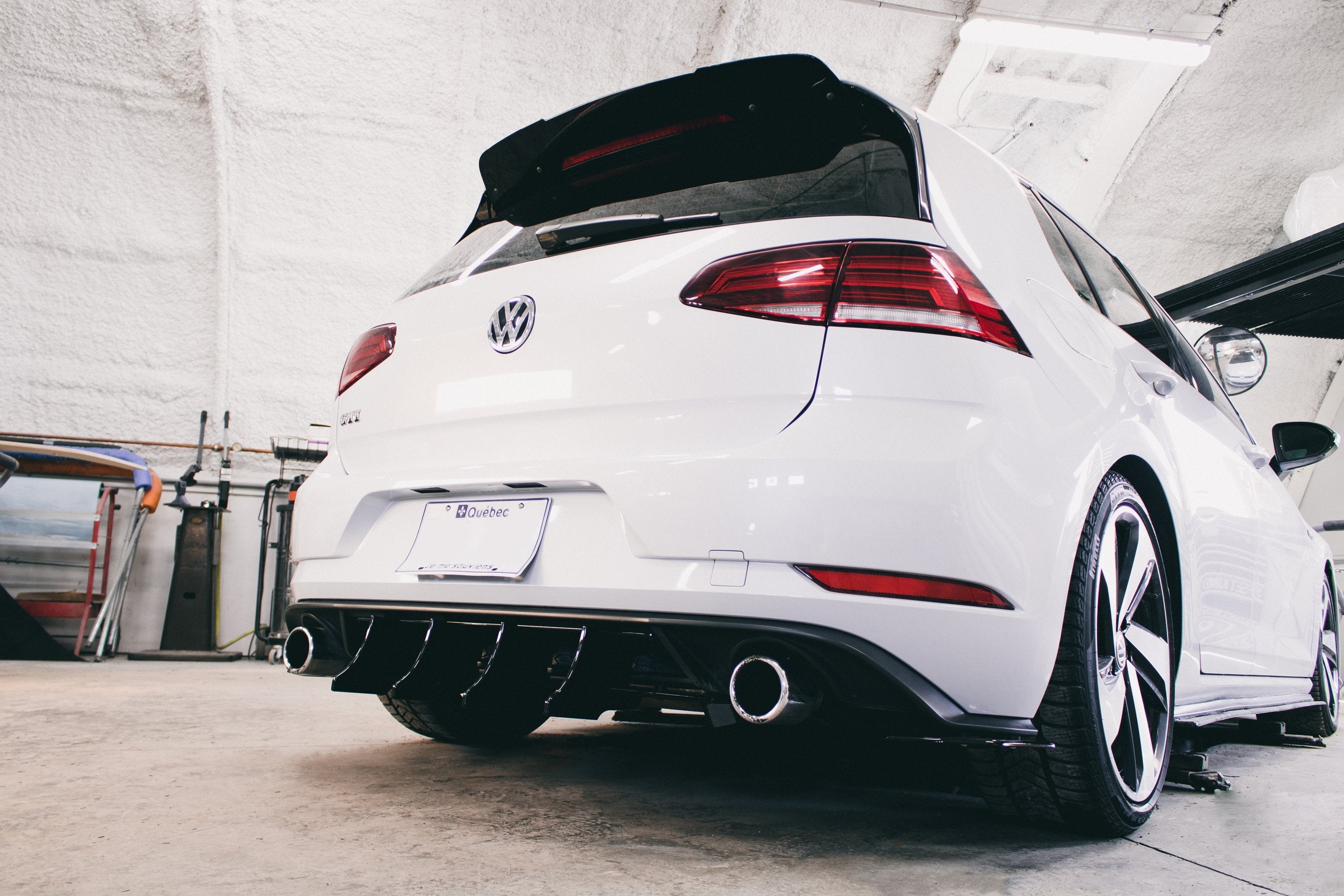 Rear Diffuser - Volkswagen Golf GTI MK7.5 - Artwork Bodyshop