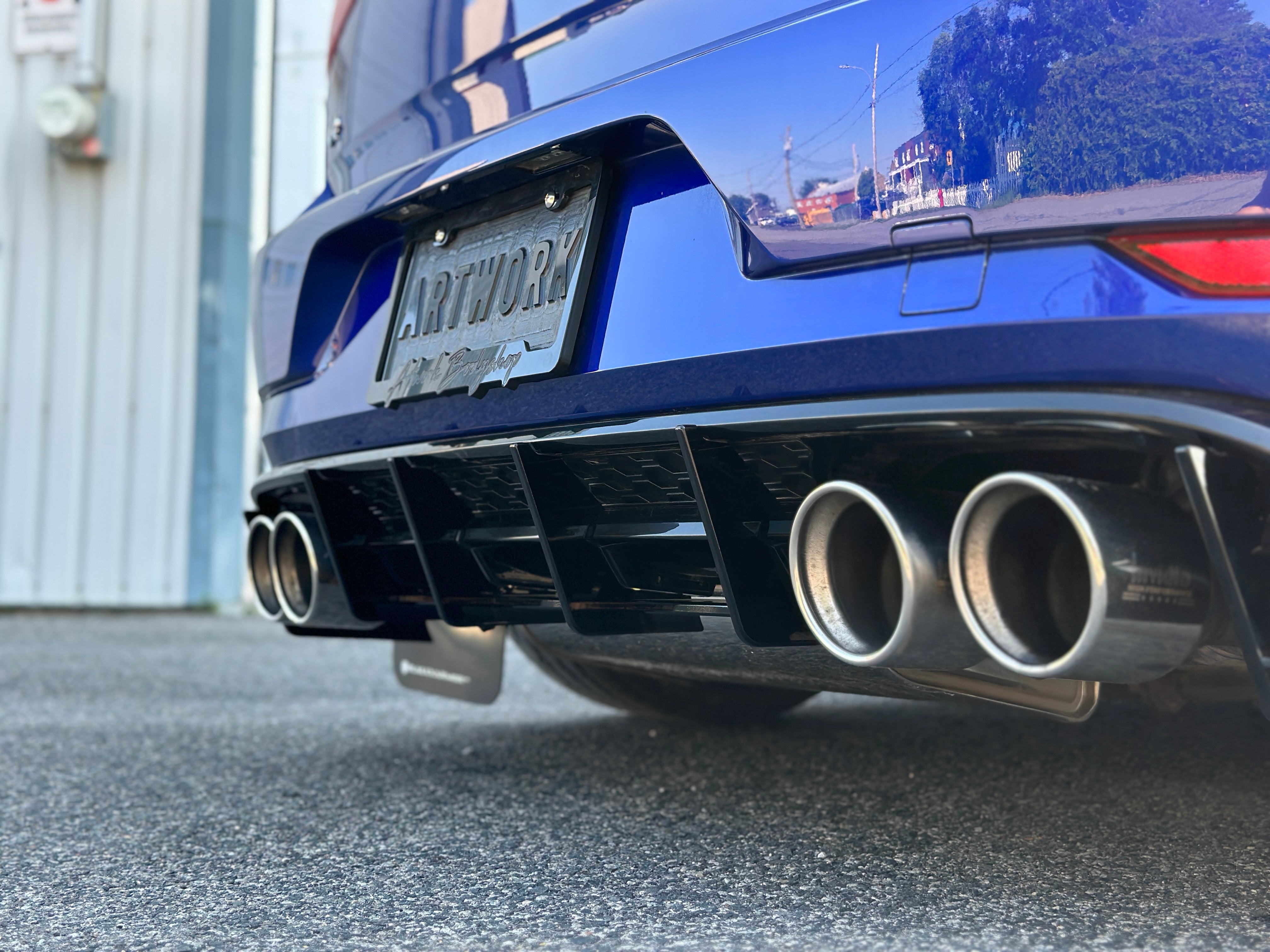 Rear Diffuser - Volkswagen Golf R MK7.5 - Artwork Bodyshop Inc.