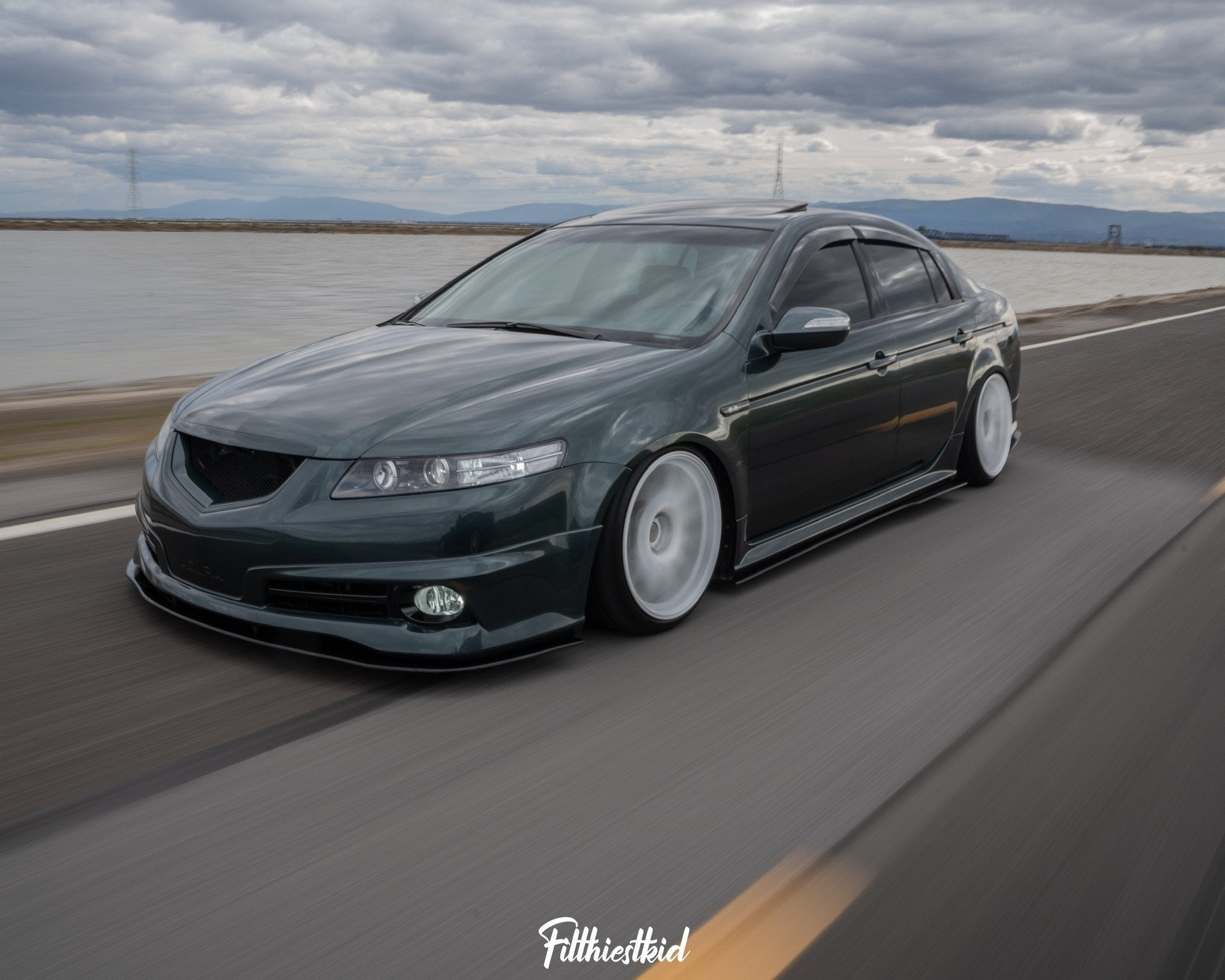 Side Splitters - Acura TL 04-08 - Artwork Bodyshop