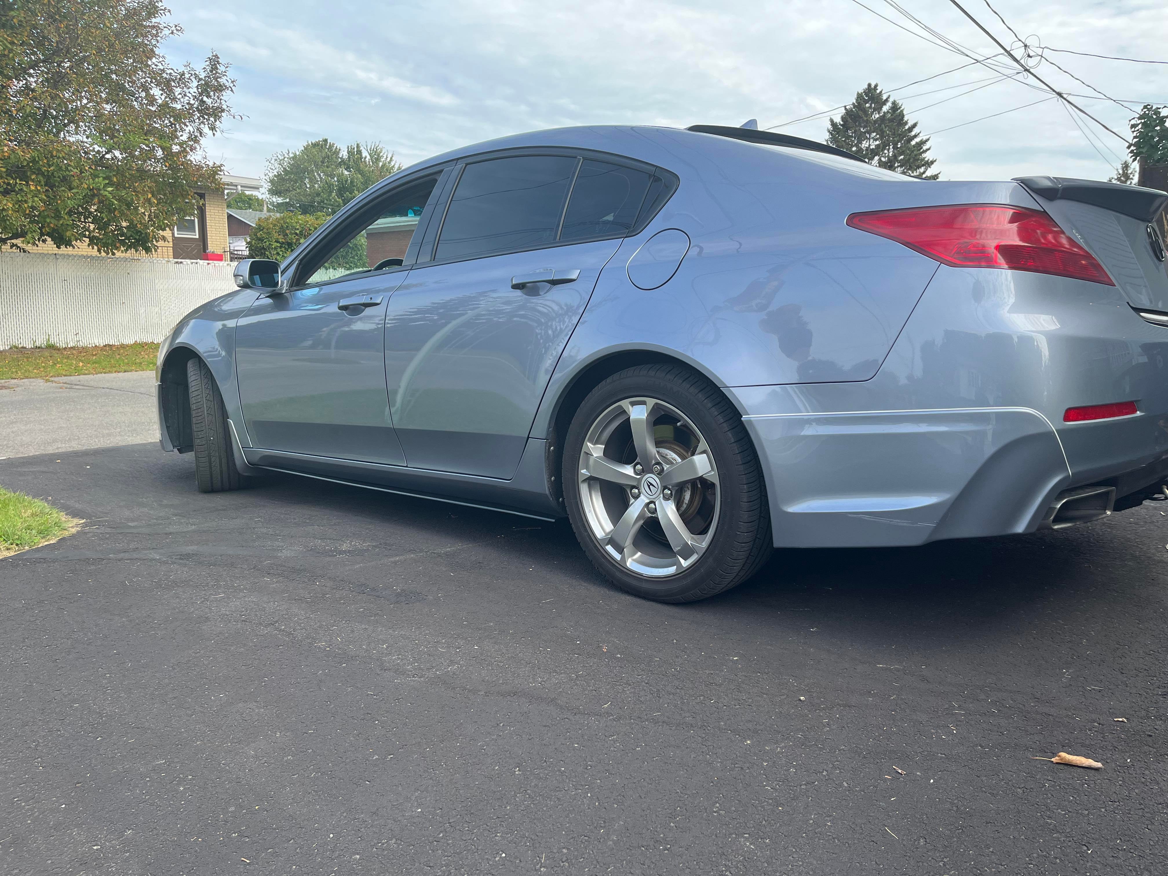 Side Splitters - Acura TL 2009-2014 - Artwork Bodyshop Inc.