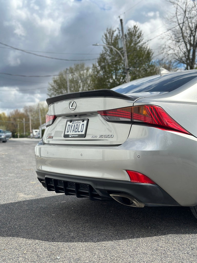 Rear diffuser - Lexus IS 300/350 2017-2020