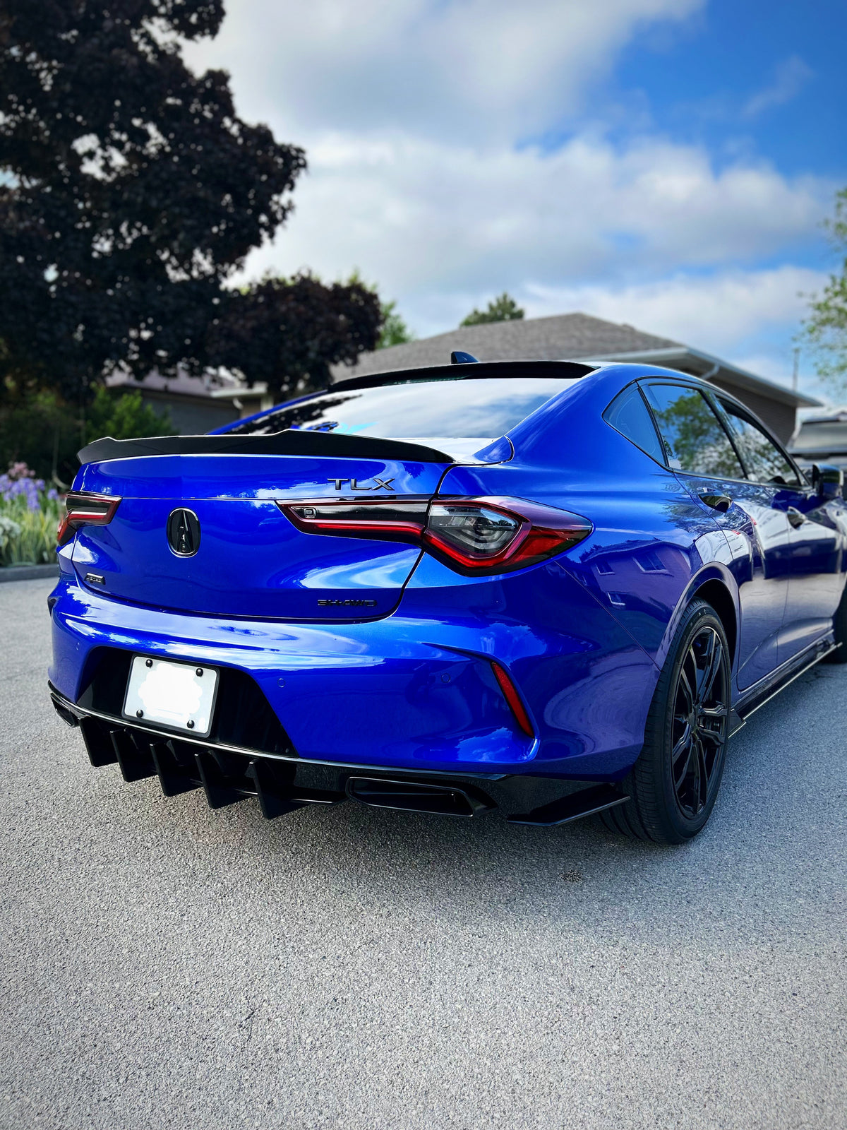 Tlx Aspec Rear Rear Spats - Acura TLX A-SPEC/BASE 2021-2023