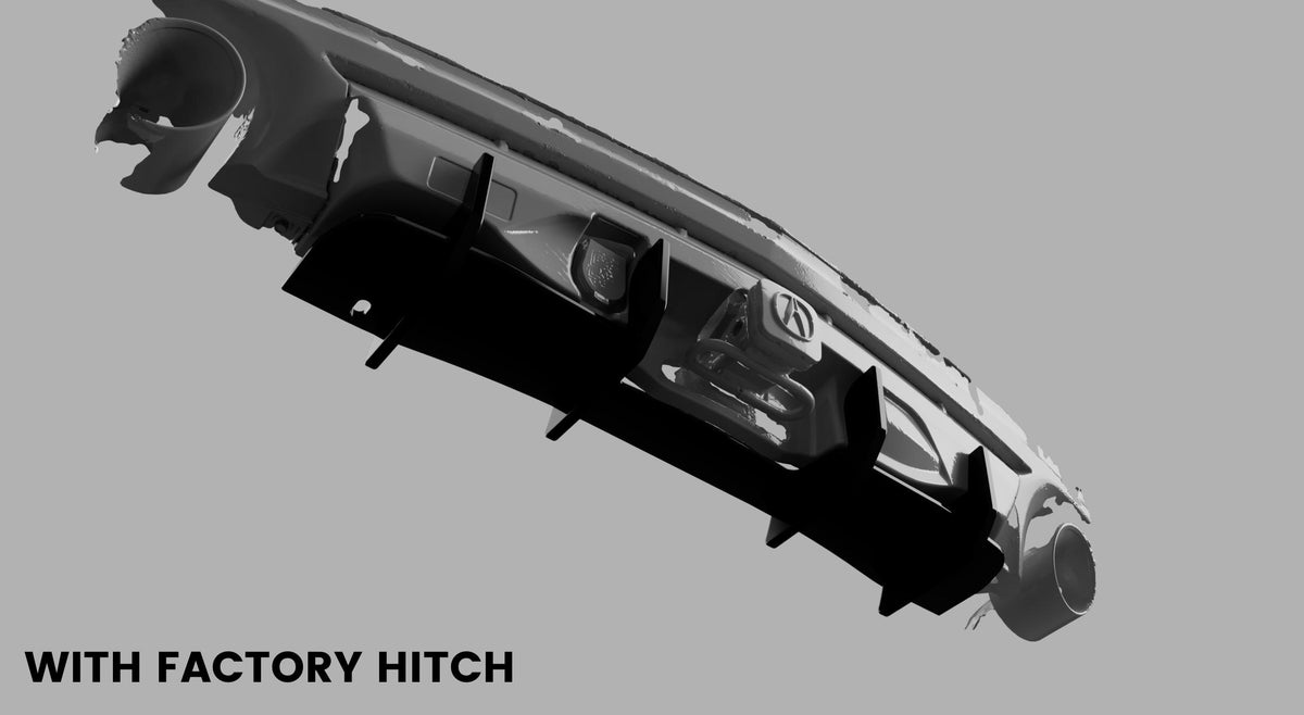 Rear Diffuser - Acura MDX Type S 2022-2026