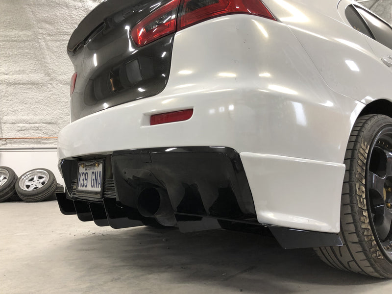 Aluminum Rear Diffuser - Sides Only (Universal) – Artwork Bodyshop Inc.