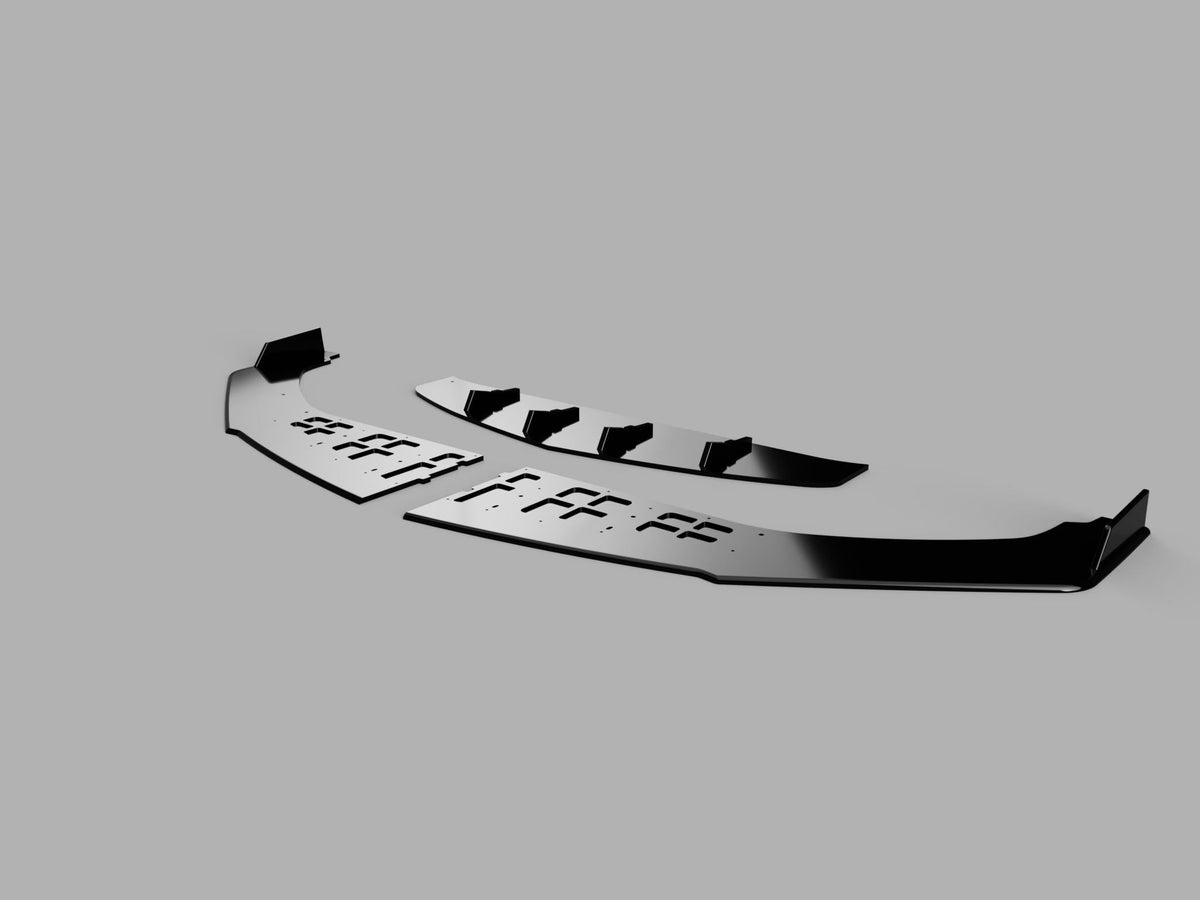 Integra Splitter Front Splitter (3 Pcs) - Acura Integra 2023-2025
