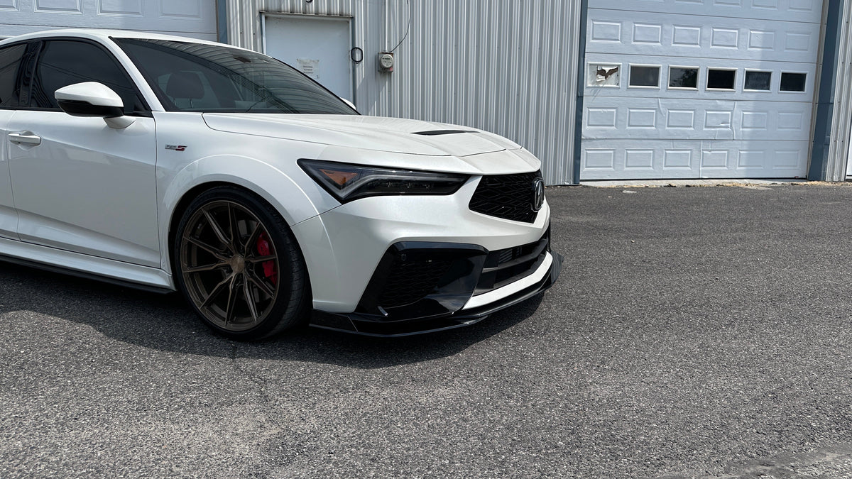 Integra Splitter Front Splitter (3 Pcs) - Acura Integra Type S 2024-2026