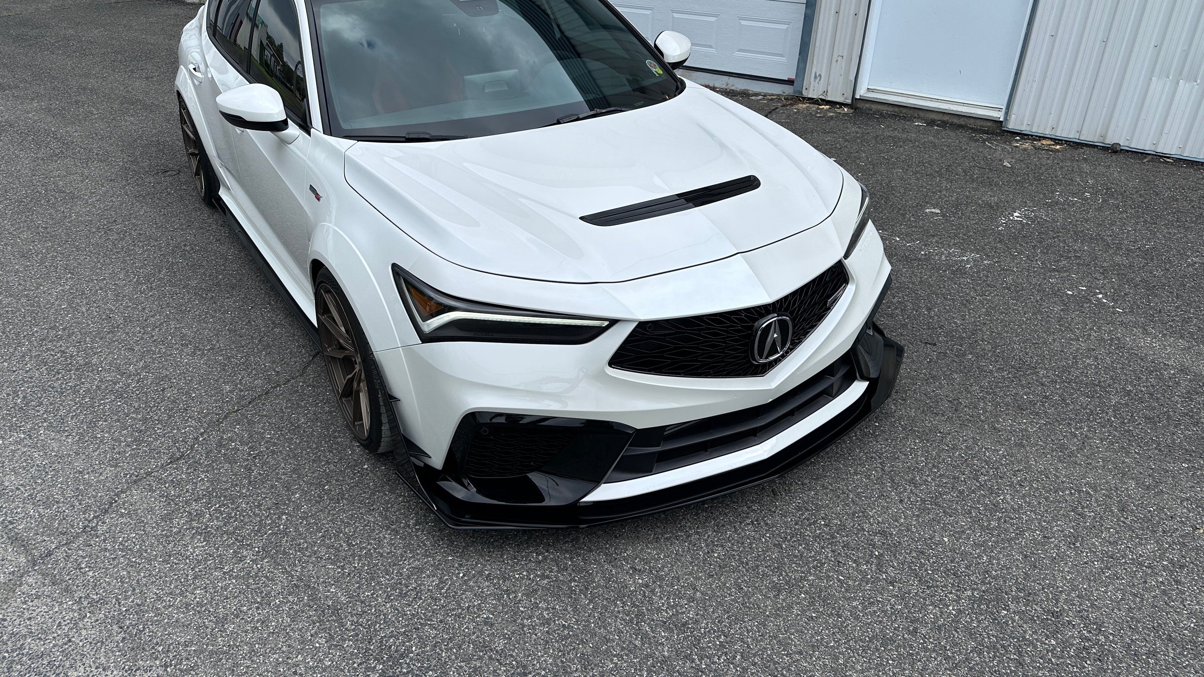 Integra Splitter Front Splitter - Acura Integra Type S 2024 – Artwork Bodyshop Inc.