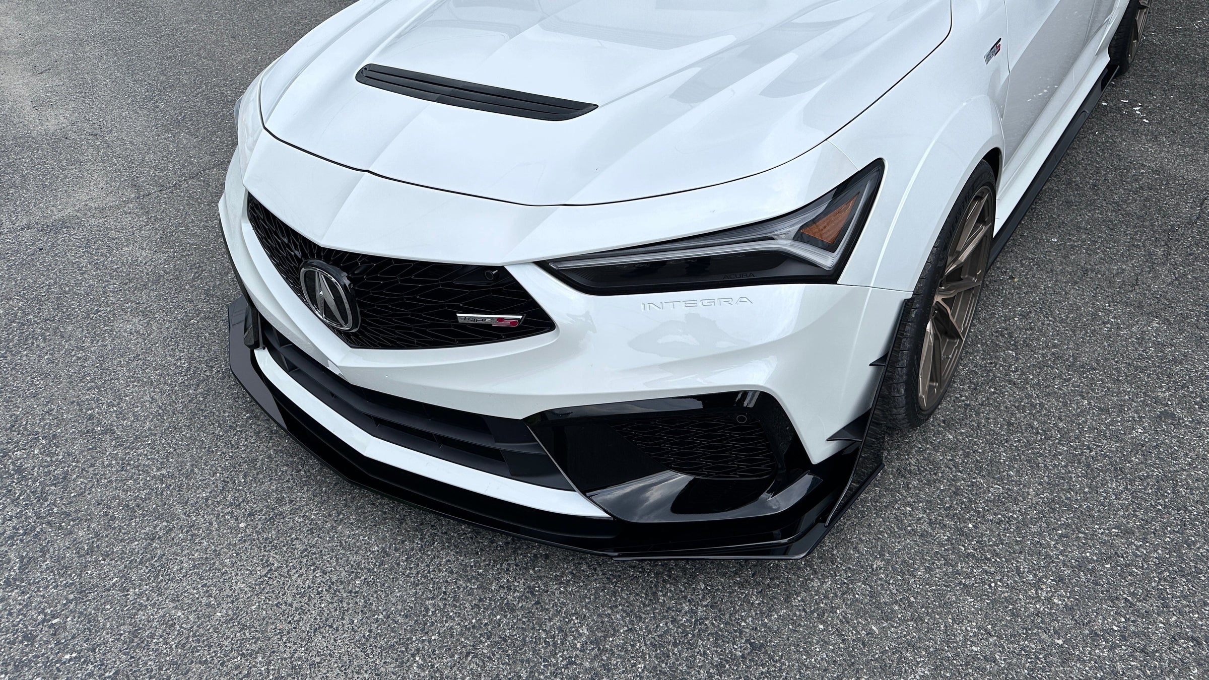 Integra Splitter Front Splitter - Acura Integra Type S 2024 – Artwork Bodyshop Inc.