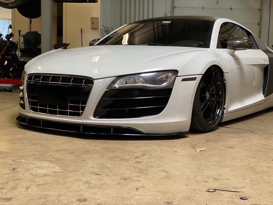 Front Splitter - Audi R8 2007-2012 – Artwork Bodyshop Inc.