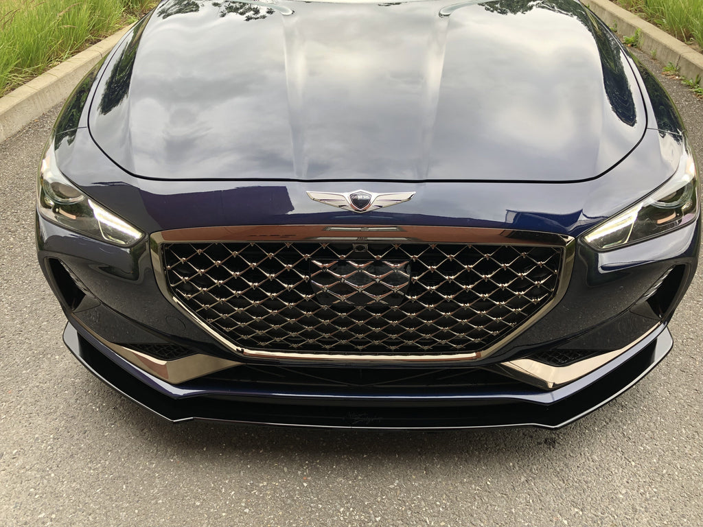 What's the purpose of the plastic thingy on the front grill ? : r/GenesisG70