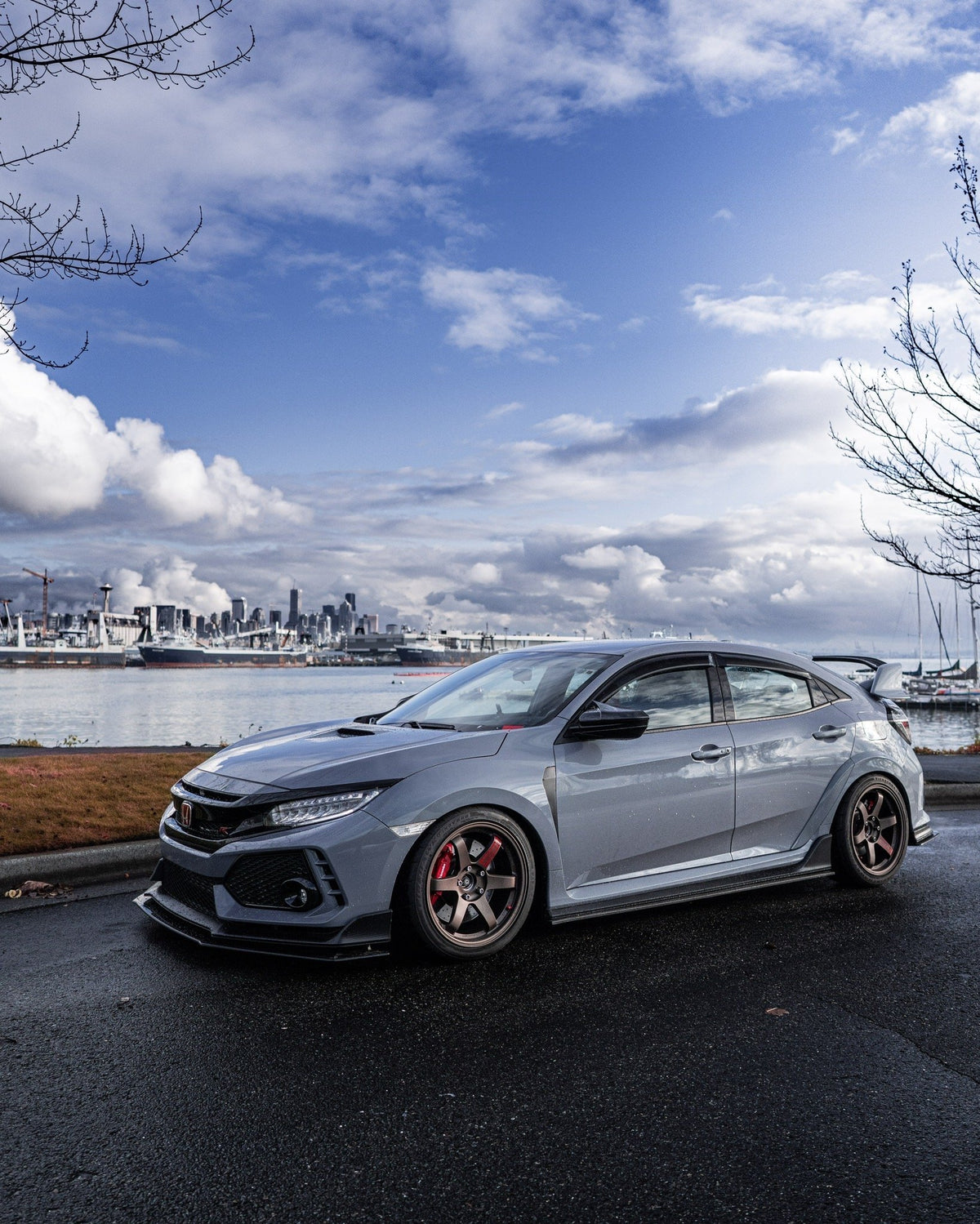Front Splitter - Honda Civic Type R FK8 2017-2021