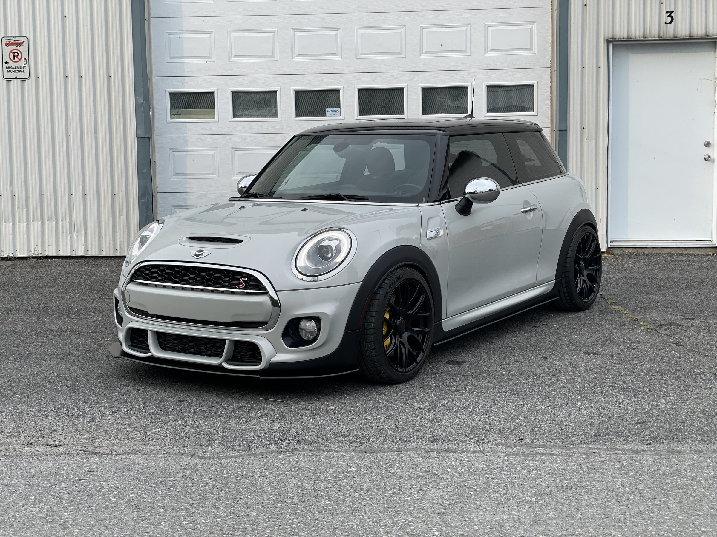 Mini cooper s on sale front splitter