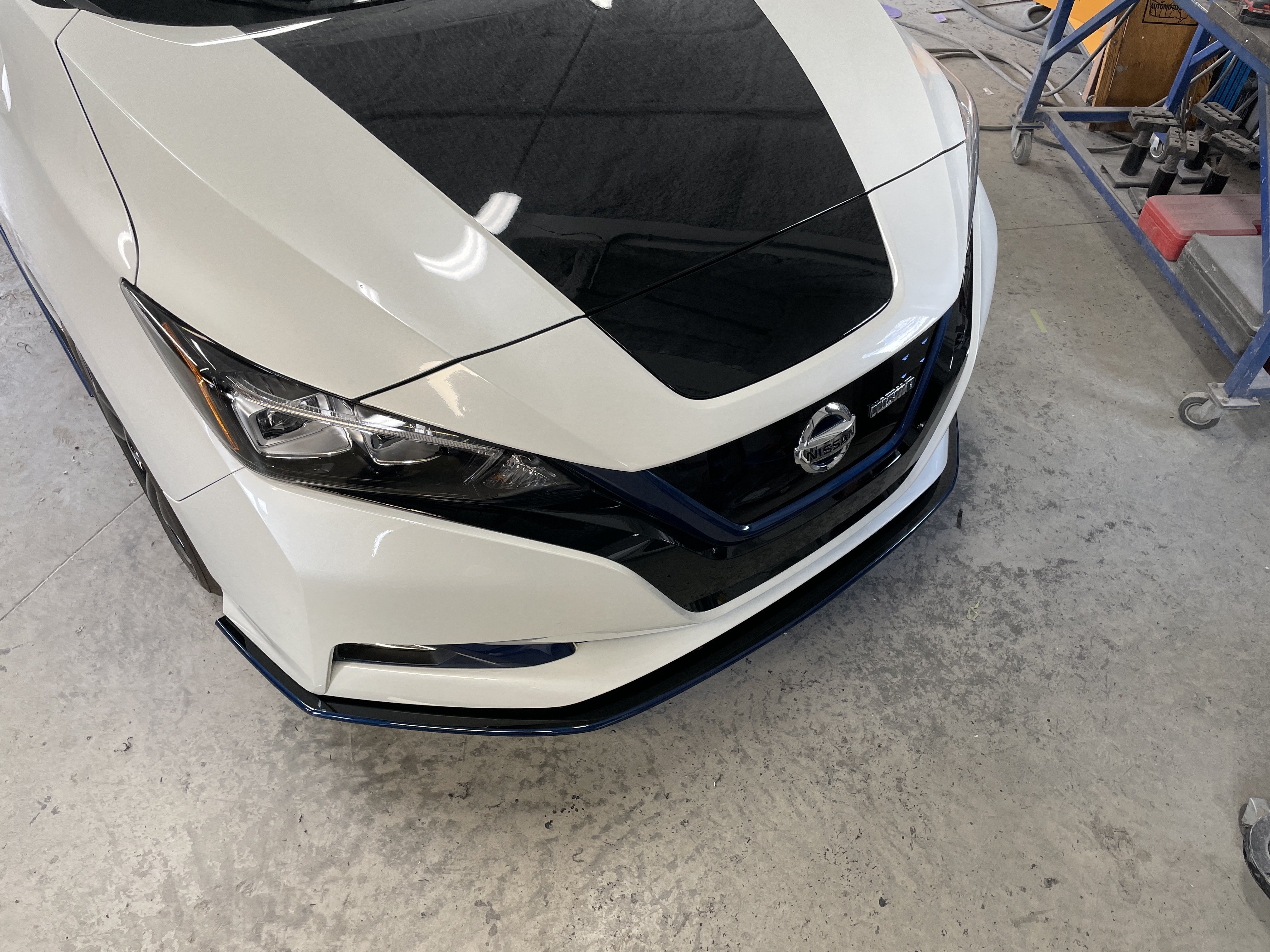 Front Splitter - Nissan Leaf 18-21 - Artwork Bodyshop