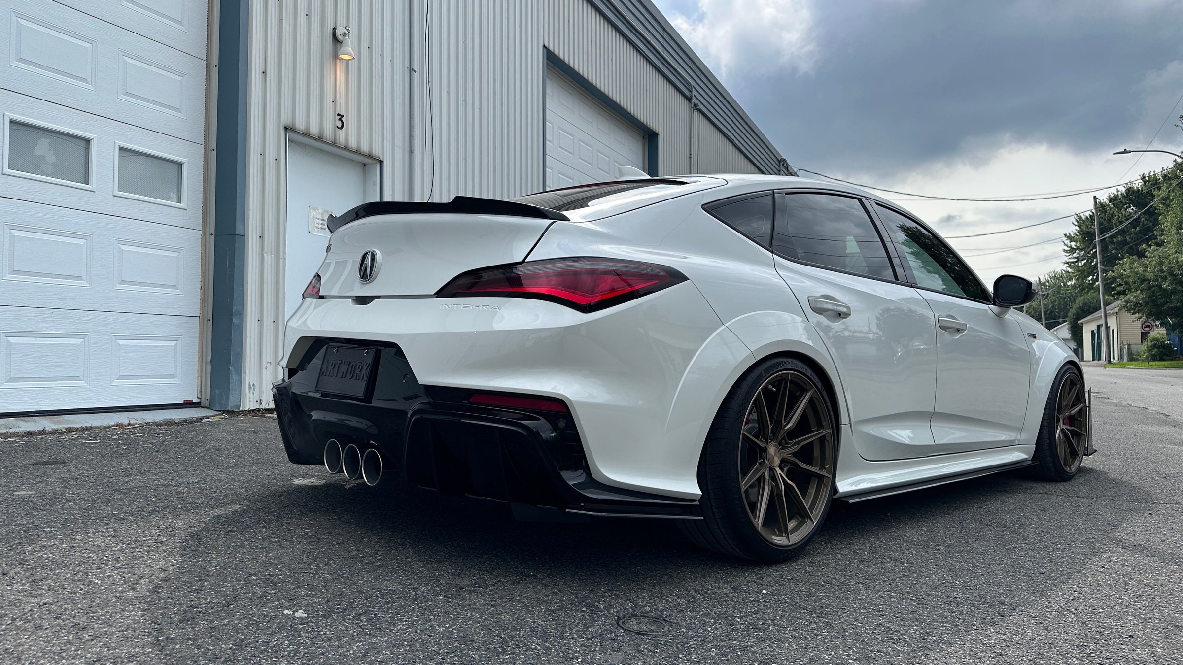 Rear Diffuser Acura Integra Type S 2024 Artwork Inc.