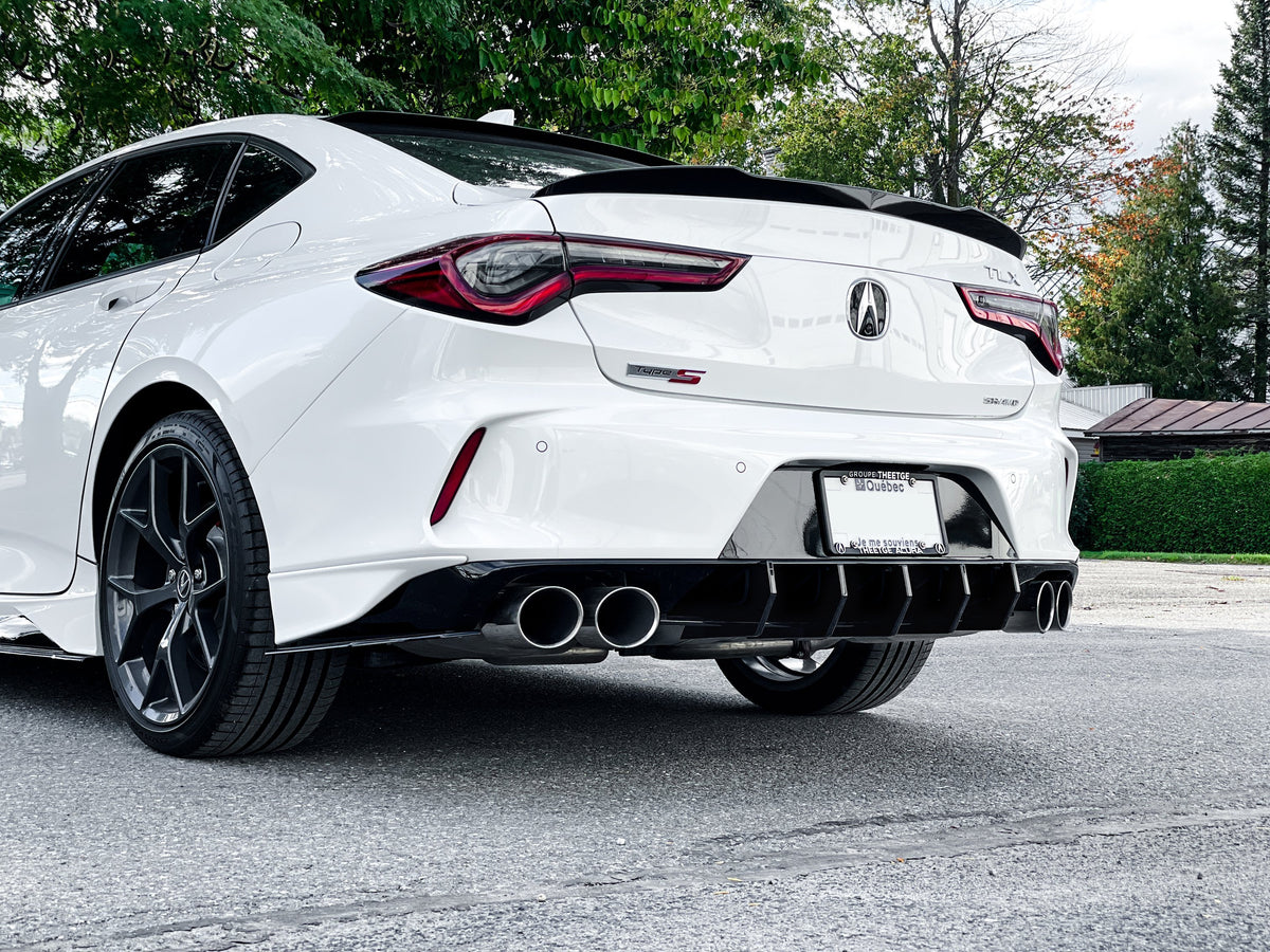 Tlx Aspec Rear Rear Diffuser - Acura TLX TYPE S 2021-2026