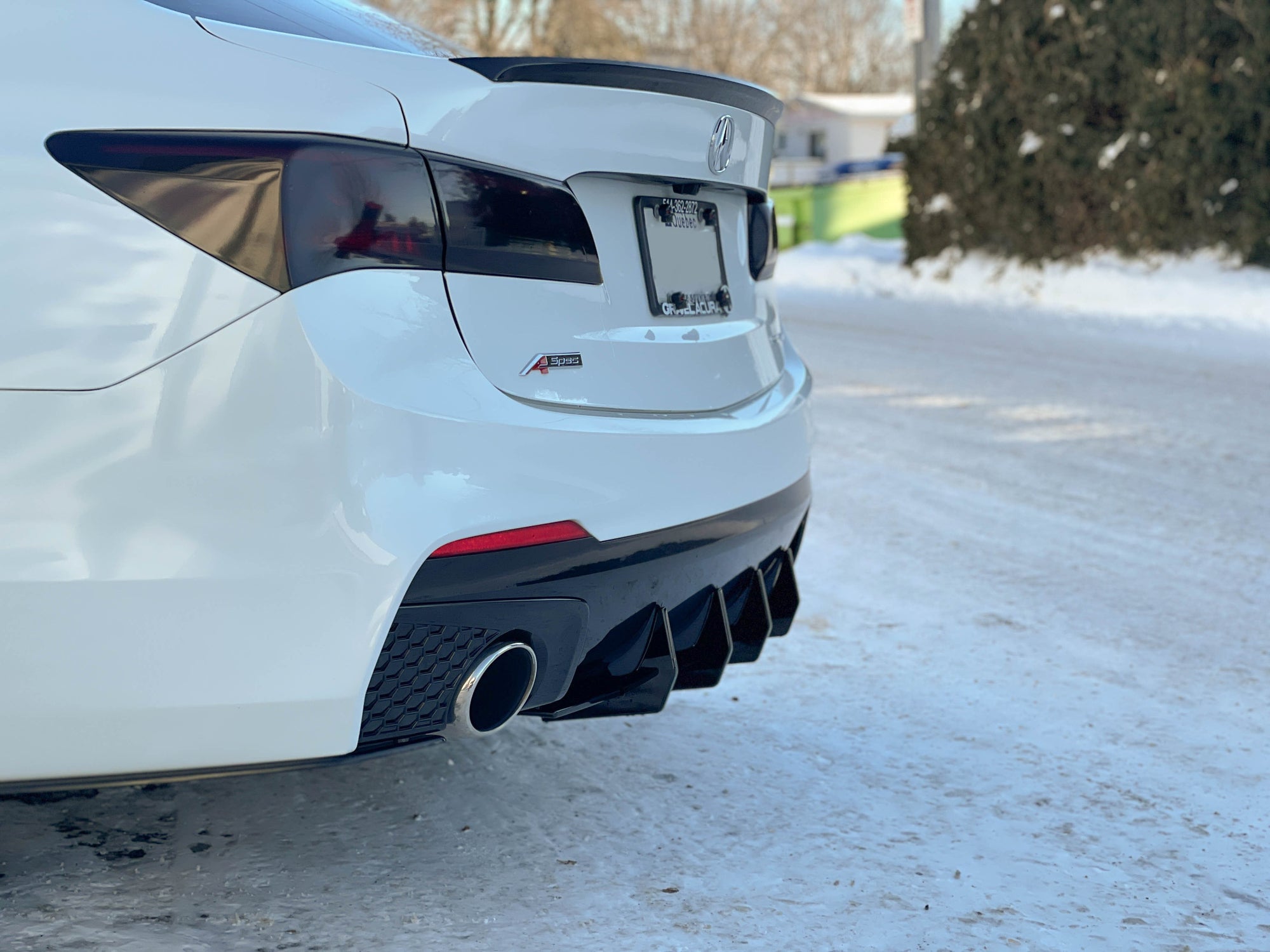 Rear Diffuser - Acura TLX A-SPEC 2018-2020