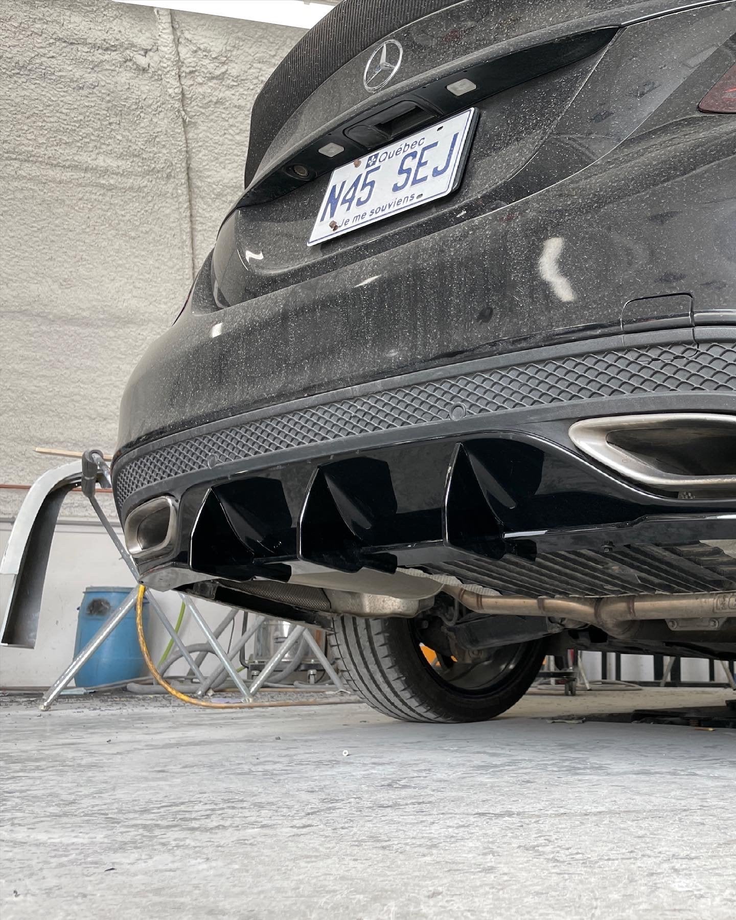 Rear Diffuser - Mercedes C450 15-18 – Artwork Bodyshop Inc.