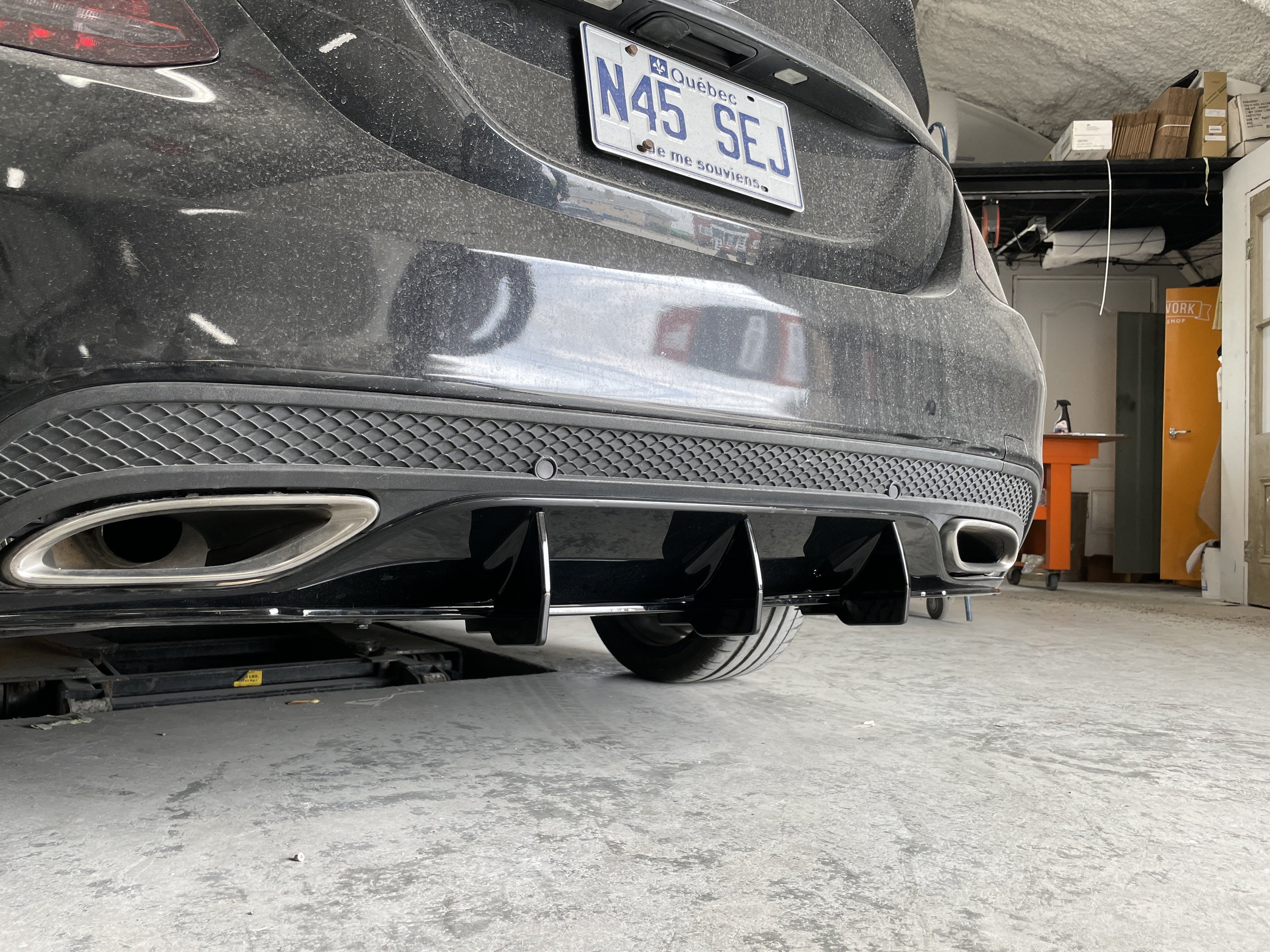 Rear Diffuser - Mercedes C450 15-18