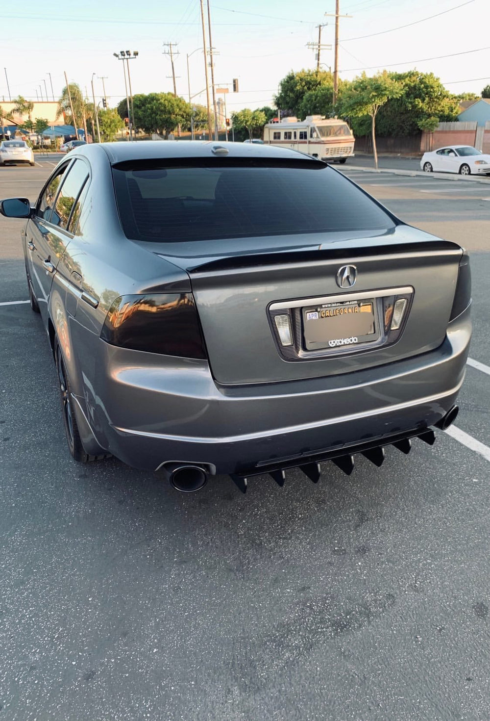 Rear Diffuser OEM style - Acura TL 2004-2008