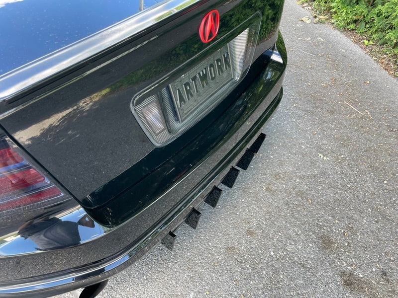 Rear Diffuser V2 (Aggressive) - Acura TL 2004-2008