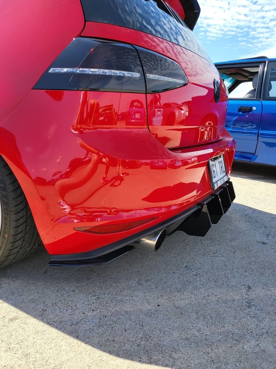 Rear Diffuser - Volkswagen Golf GTI MK7 – Artwork Bodyshop Inc.