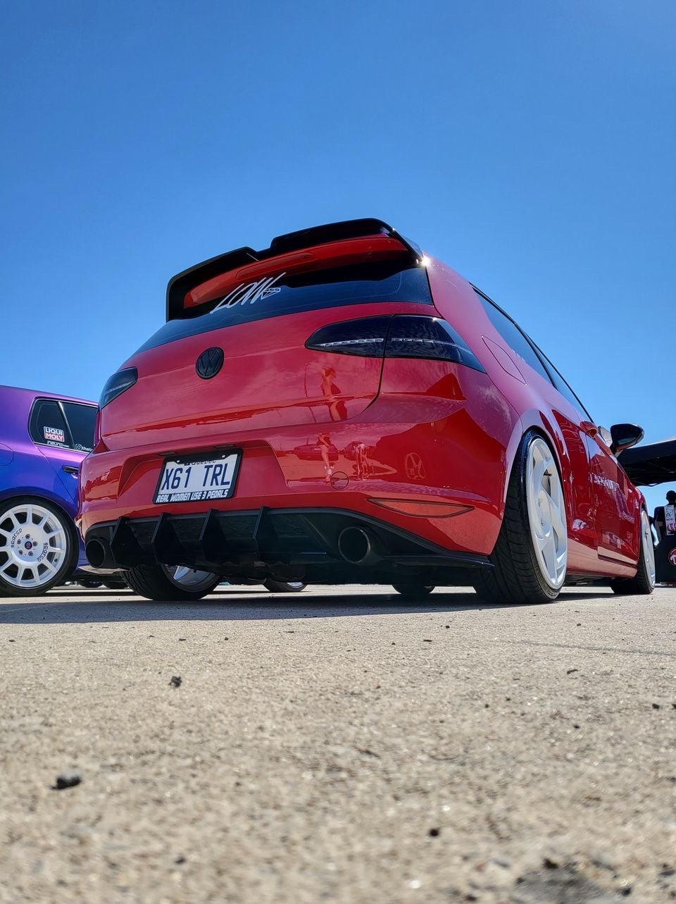 Rear Diffuser - Volkswagen Golf GTI MK7 – Artwork Bodyshop Inc.