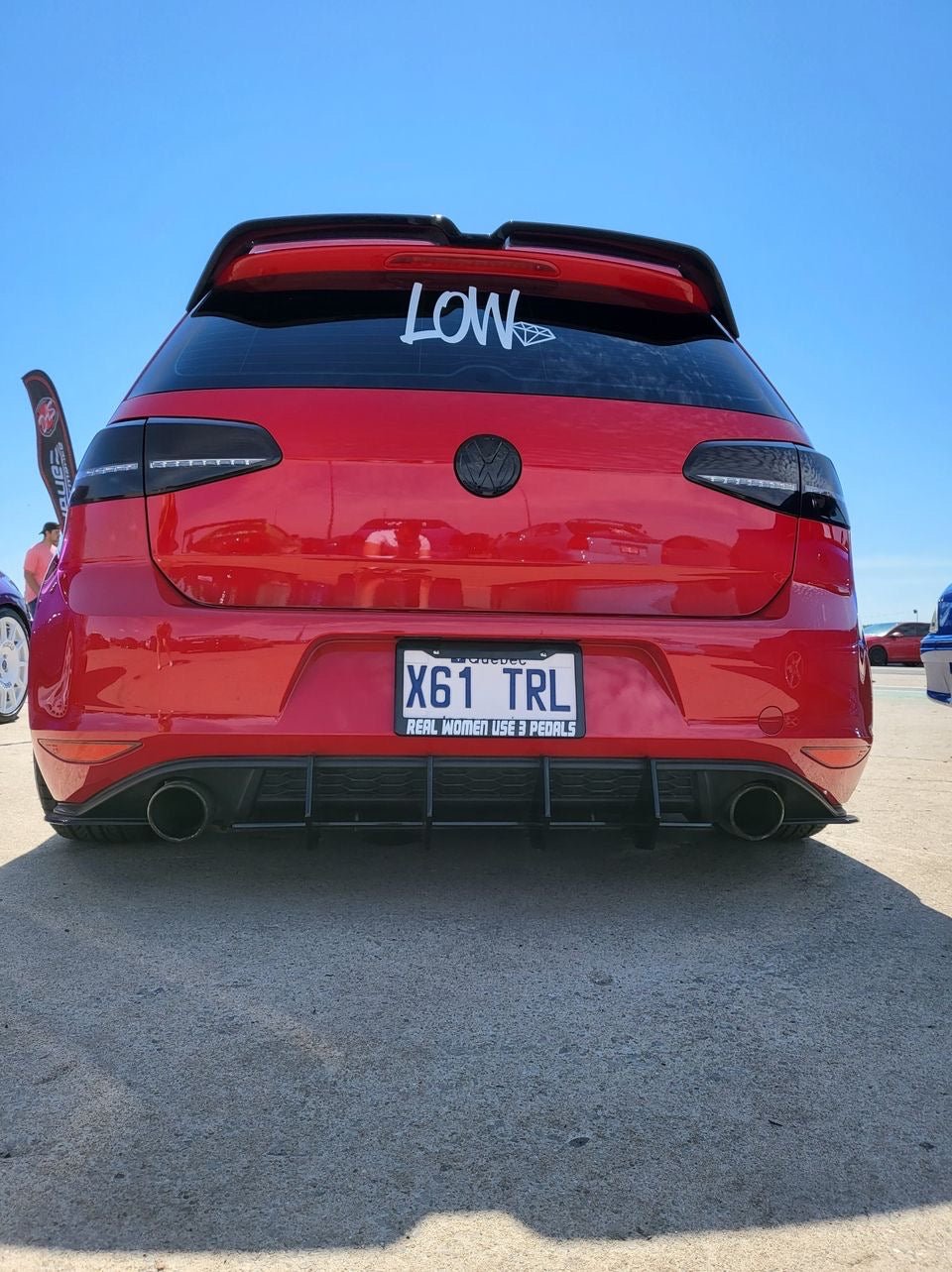 Rear Diffuser - Volkswagen Golf GTI MK7 – Artwork Bodyshop Inc.