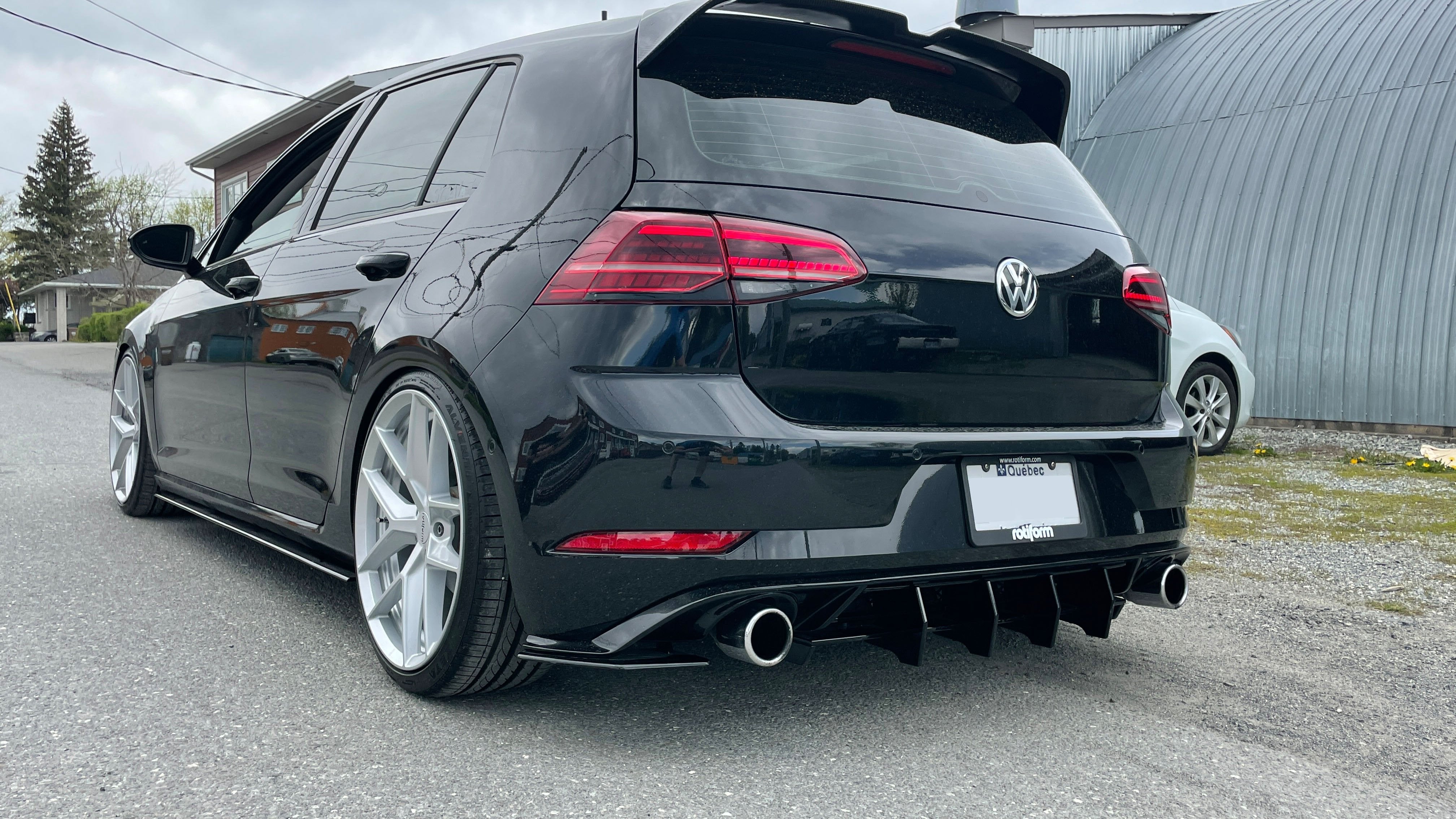 Rear Diffuser - Volkswagen Golf GTI MK7.5 - Artwork Bodyshop