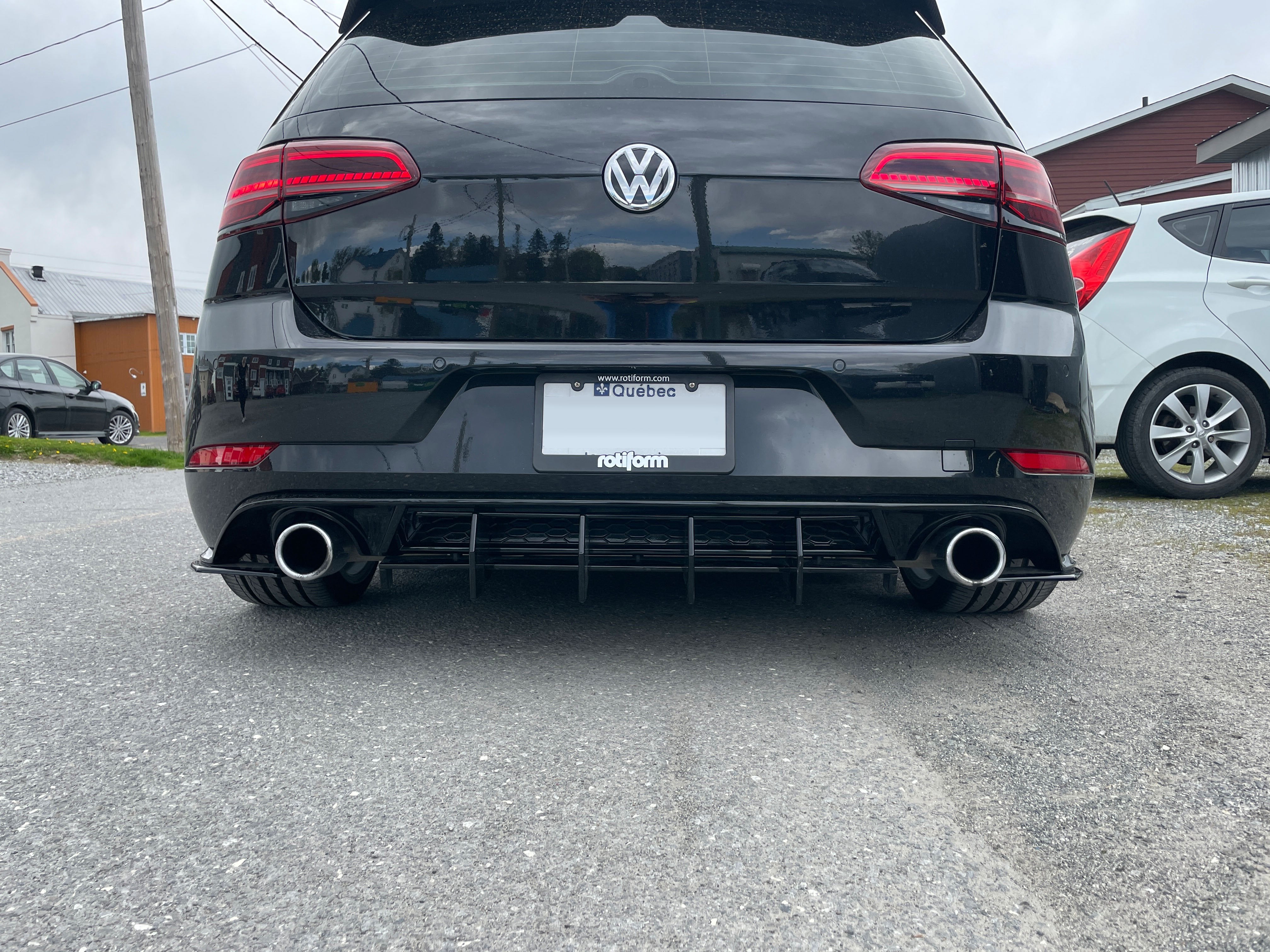 Rear Diffuser - Volkswagen Golf GTI MK7.5 - Artwork Bodyshop