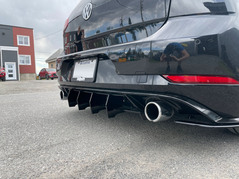 Rear Diffuser - Volkswagen Golf GTI MK7.5 – Artwork Bodyshop Inc.