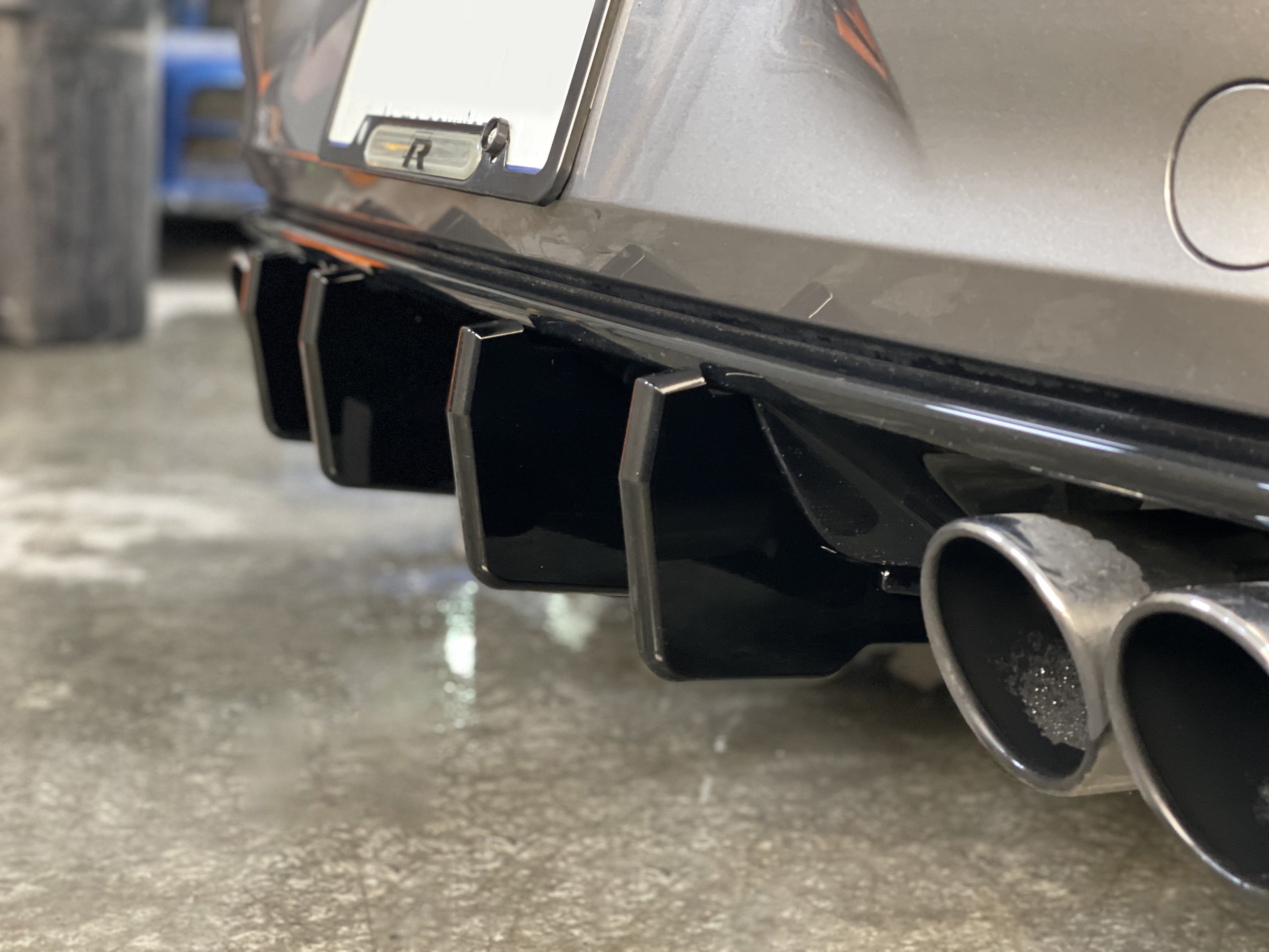 Rear Diffuser - Volkswagen Golf R MK7
