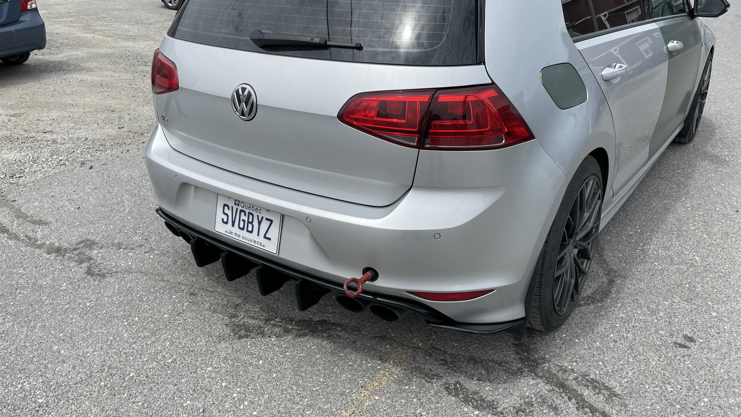 Rear Diffuser - Volkswagen Golf R MK7