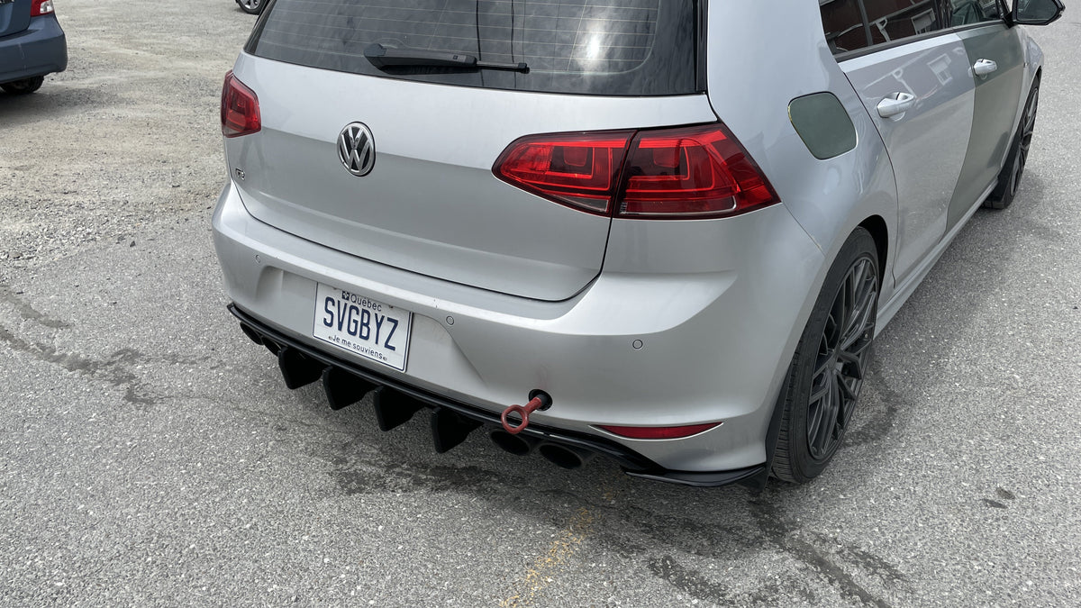 Mk7 R Diffuser Rear Diffuser - Volkswagen Golf R MK7