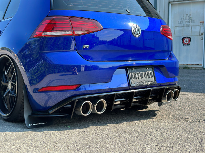 Rear Diffuser - Volkswagen Golf R MK7.5 – Artwork Bodyshop Inc.
