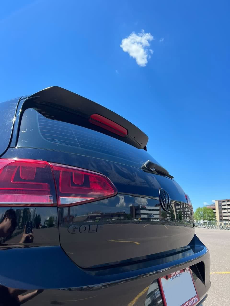 Spoiler Extension - Volkswagen Golf MK7/MK7.5 - Artwork Bodyshop Inc.